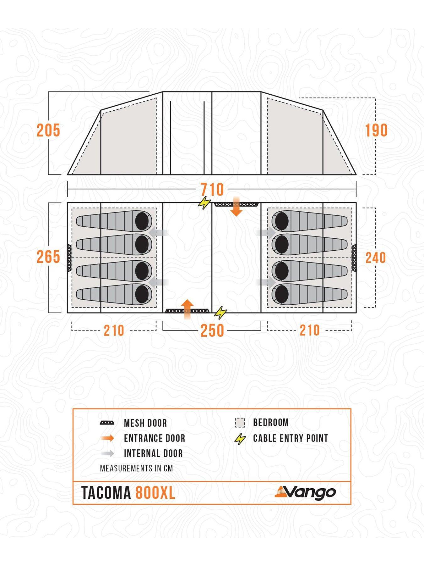  image of vango-tacoma-800xl-package-tent