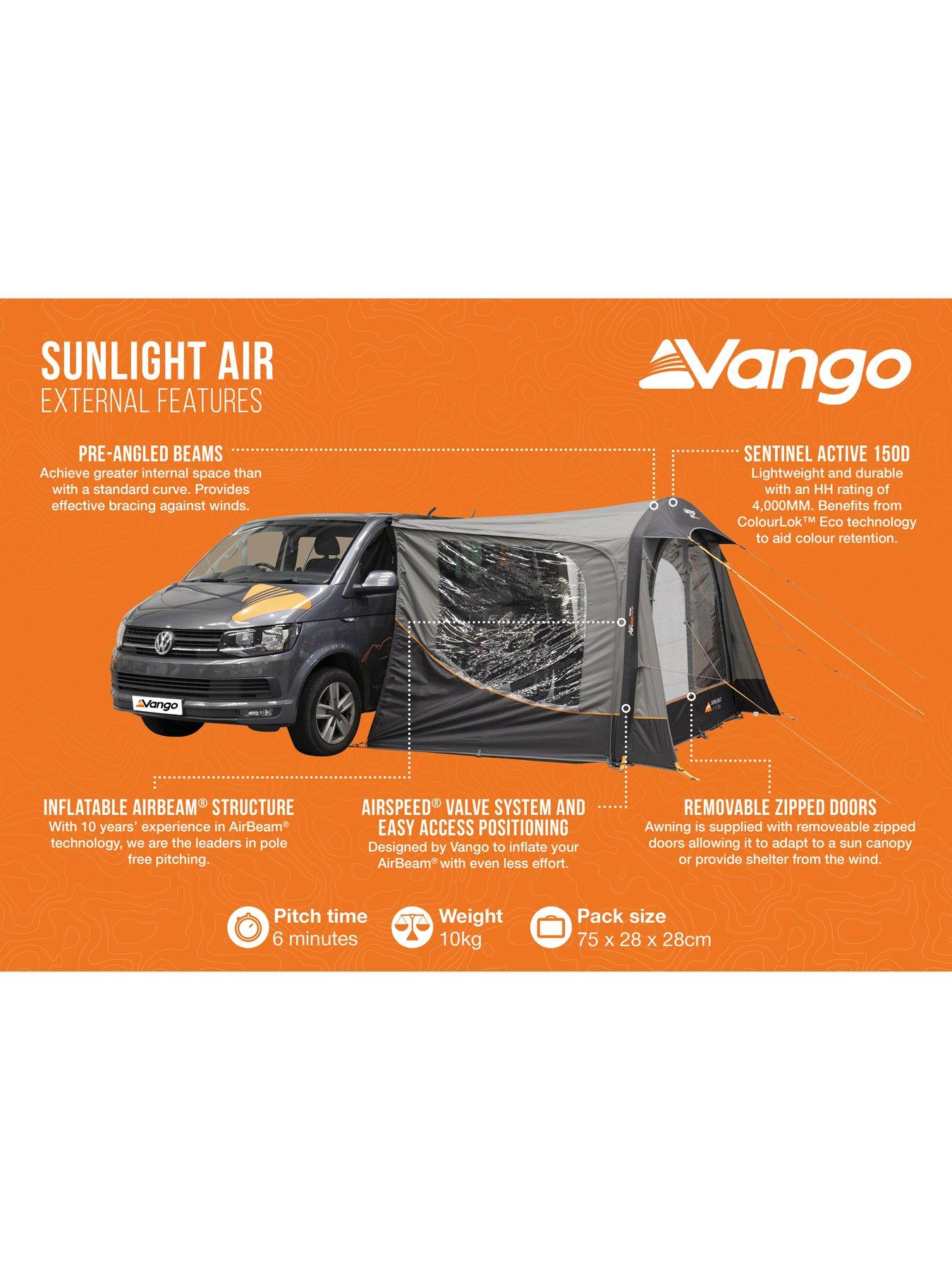 Image 4 of 8 of Vango Sunlight Air Low Drive Away Awning