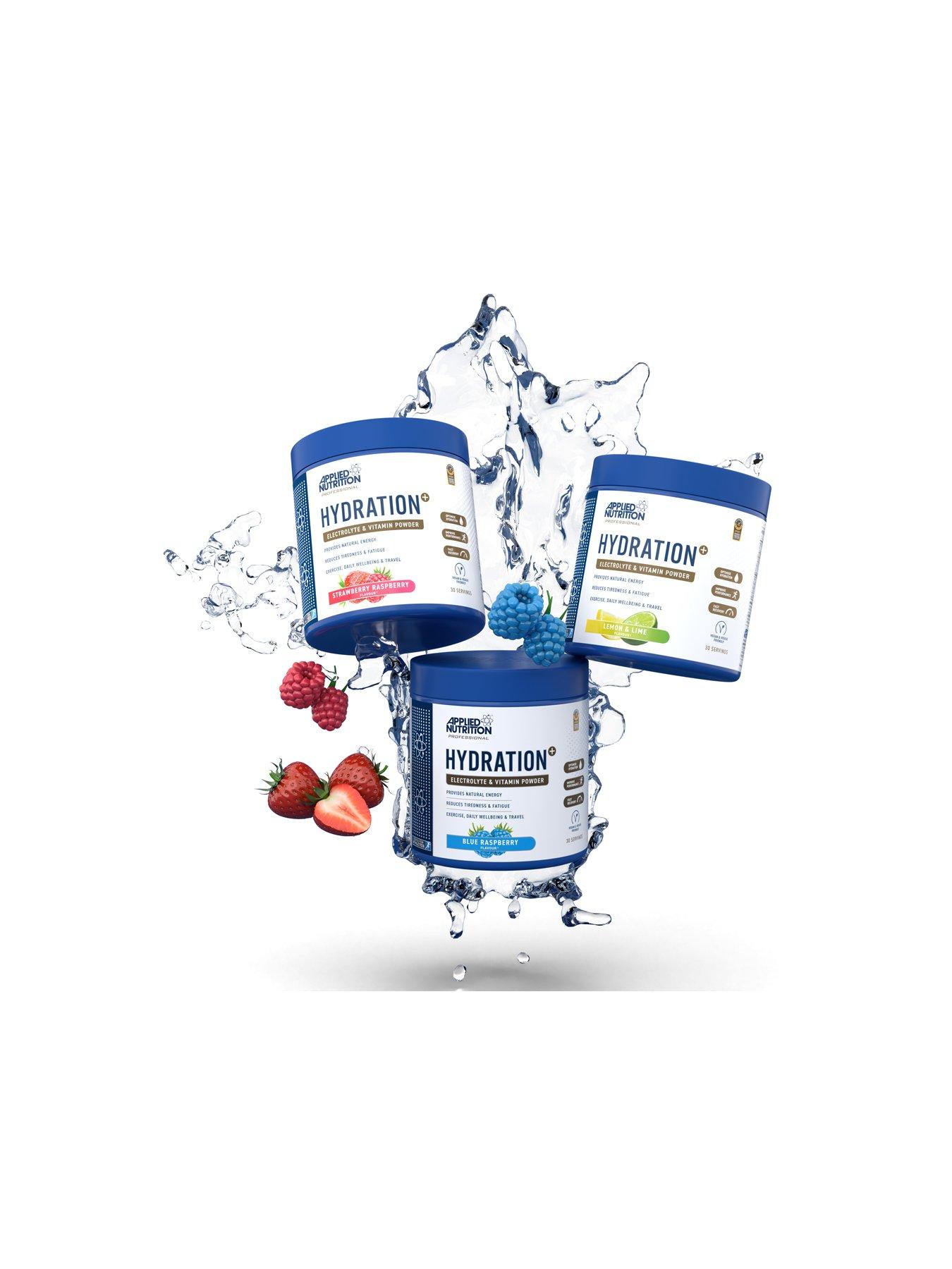  image of applied-nutrition-hydration-complete-electrolyte-and-vitamin-powder-blue-raspberry
