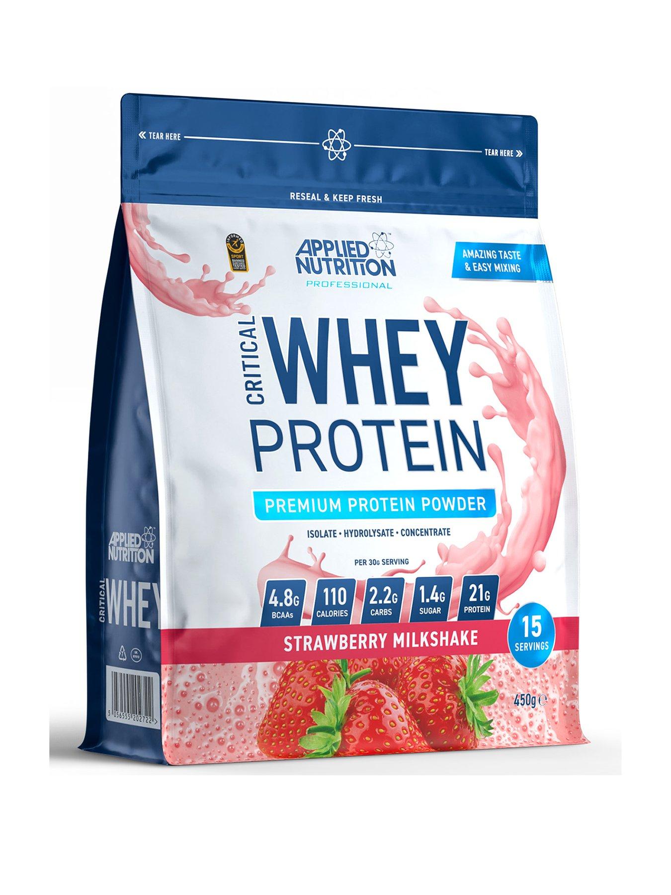 Applied Nutrition Critical Whey Protein 450g - 15 Servings - Strawberry Milkshake