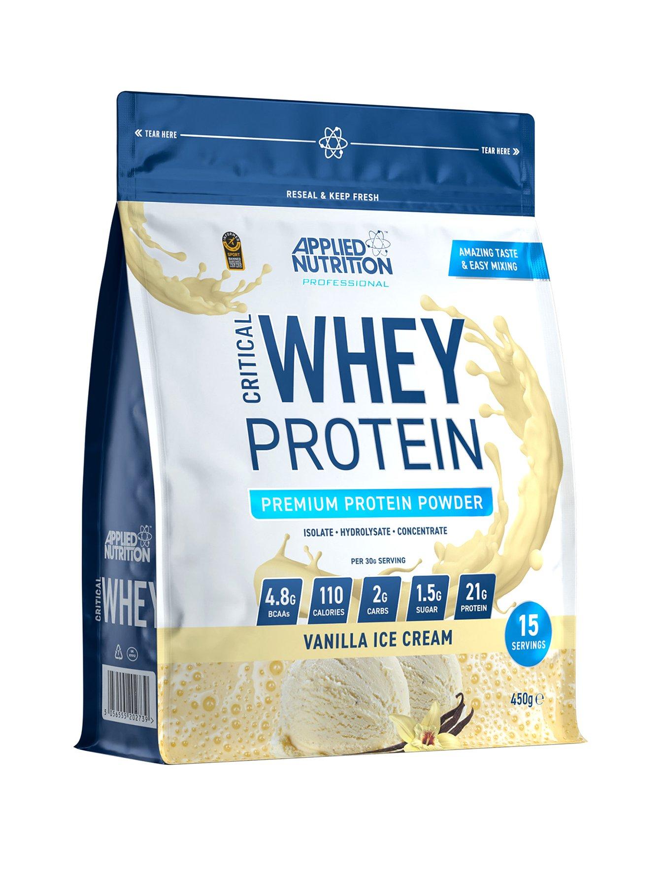 Applied Nutrition Critical Whey Protein 450g - 15 Servings - Vanilla Ice Cream