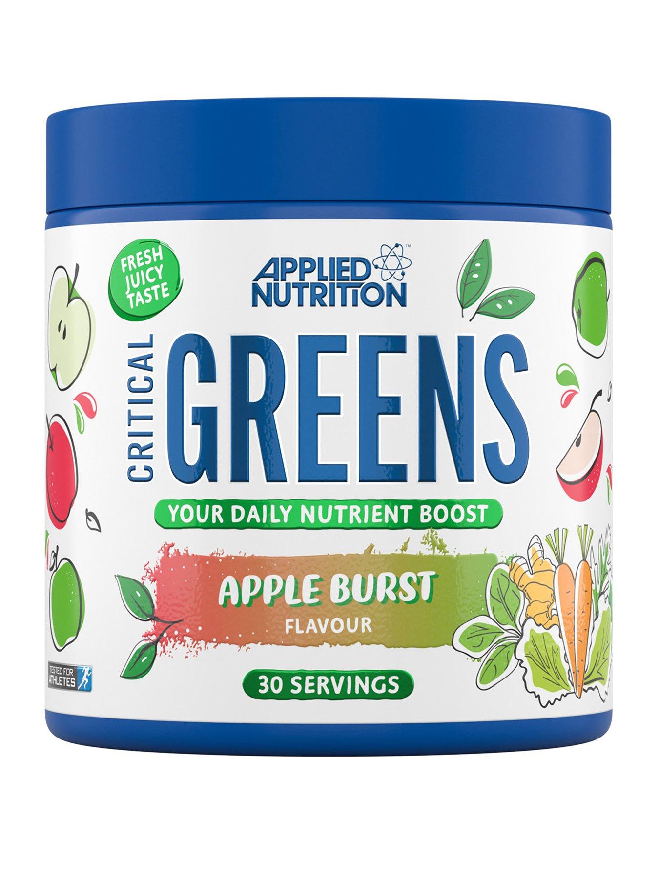 Image 1 of 3 of Applied Nutrition Critical Greens 150g -&nbsp;30 Servings, Apple Burst