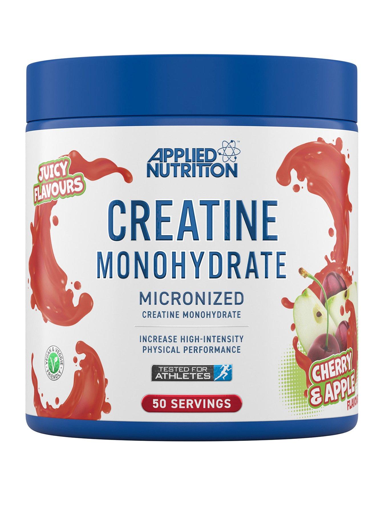 Image 1 of 3 of Applied Nutrition Creatine Monohydrate - 250g, 50 Servings, Cherry and Apple