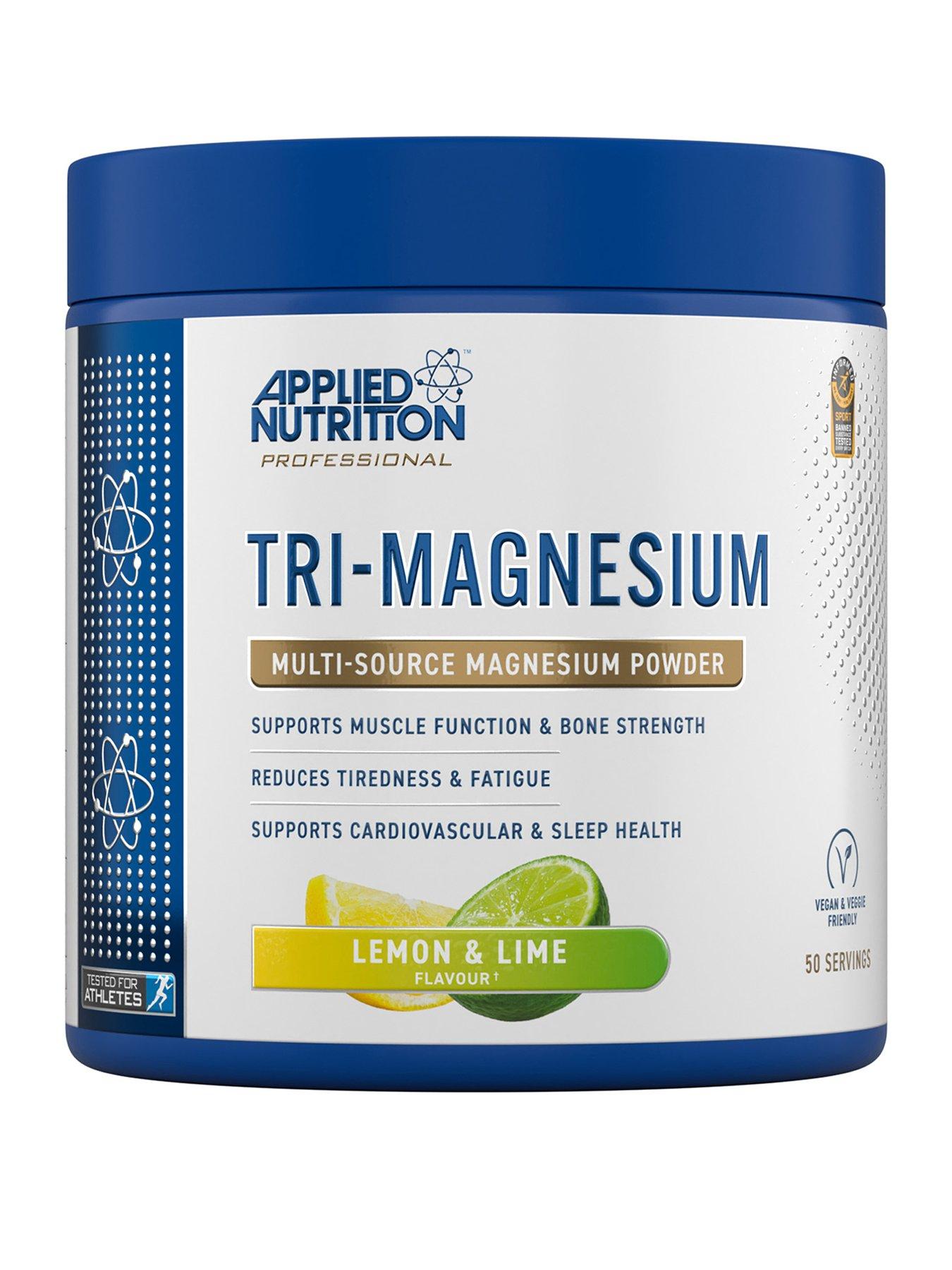 Applied Nutrition Tri Magnesium 200g - 50 Servings - Lemon  &  Lime Flavour