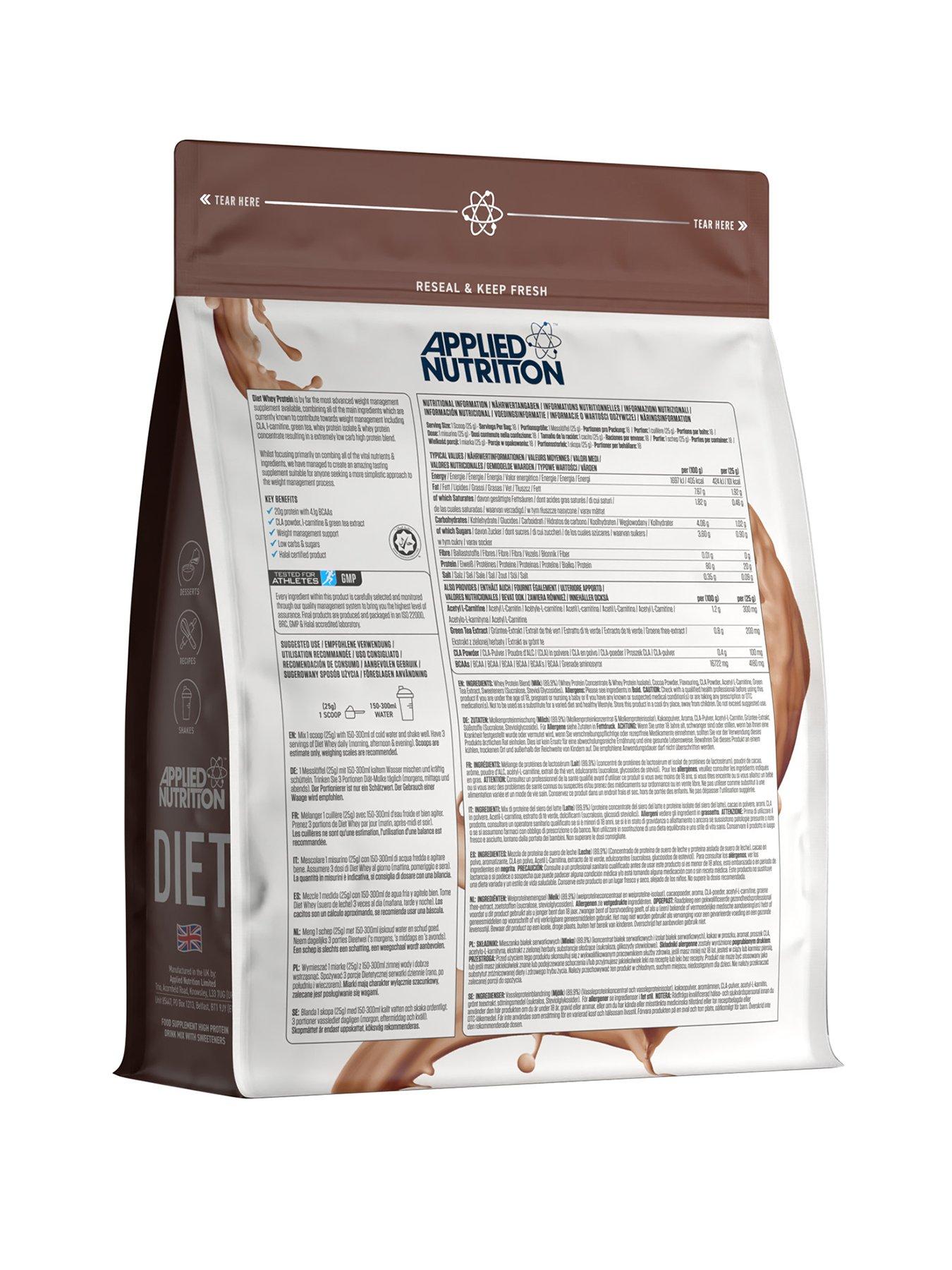  image of applied-nutrition-diet-protein-450g-18-servings-chocolate-desert