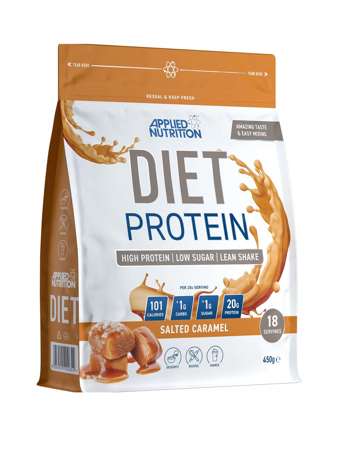  image of applied-nutrition-diet-protein-450g-18-servings-salted-caramel