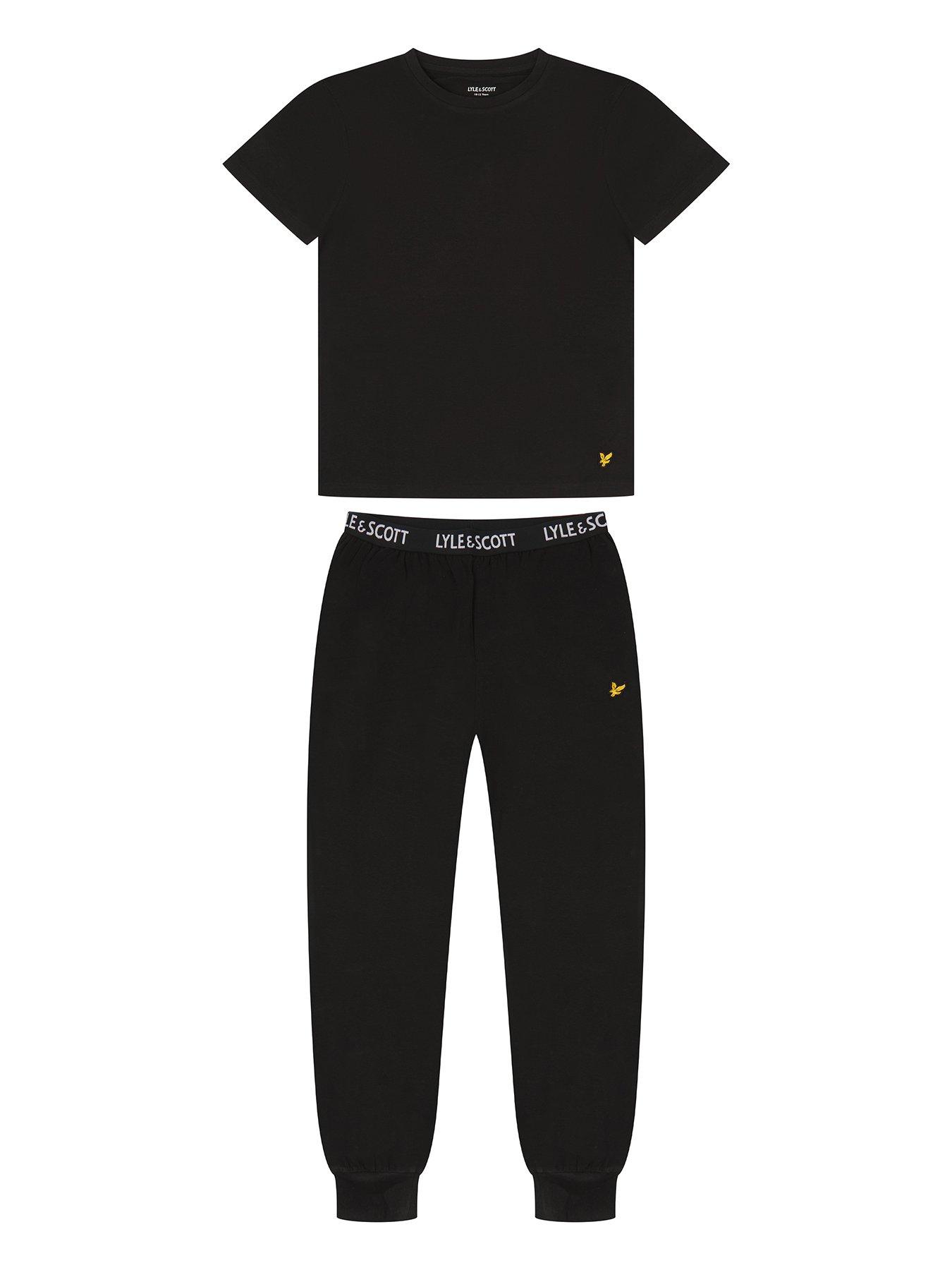 lyle-scott-boys-sleepwear-set-black