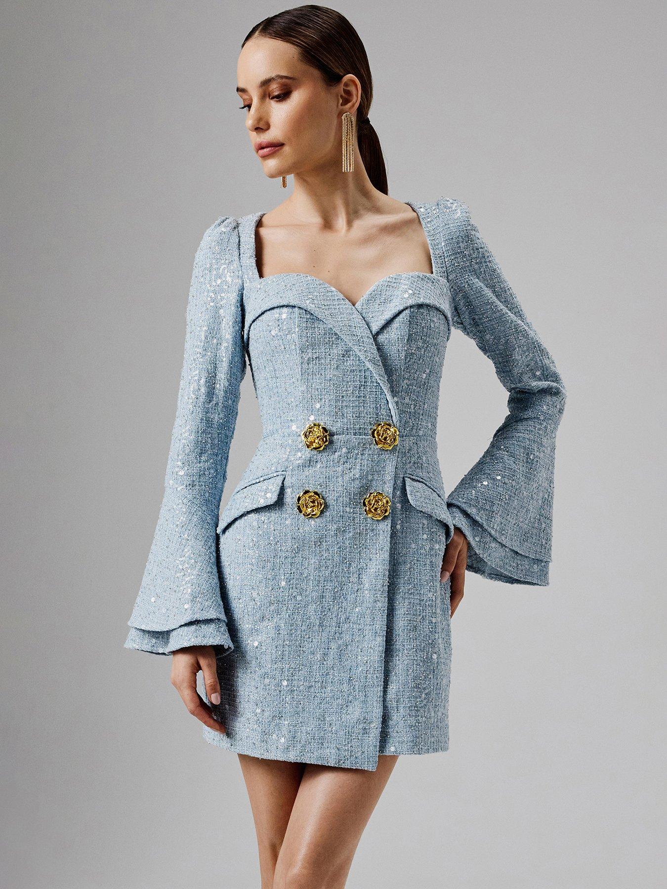 lavish-alice-boucle-oversized-rose-button-blazer-mini-dress-blue