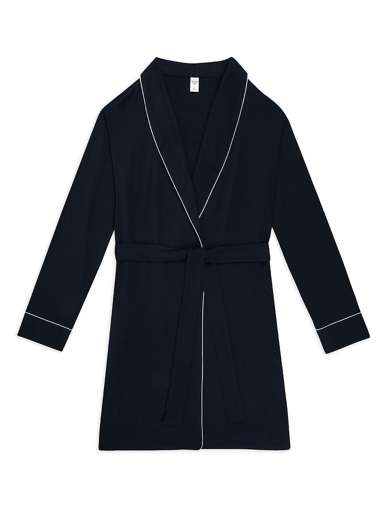 undefined Modal Robe - Navy