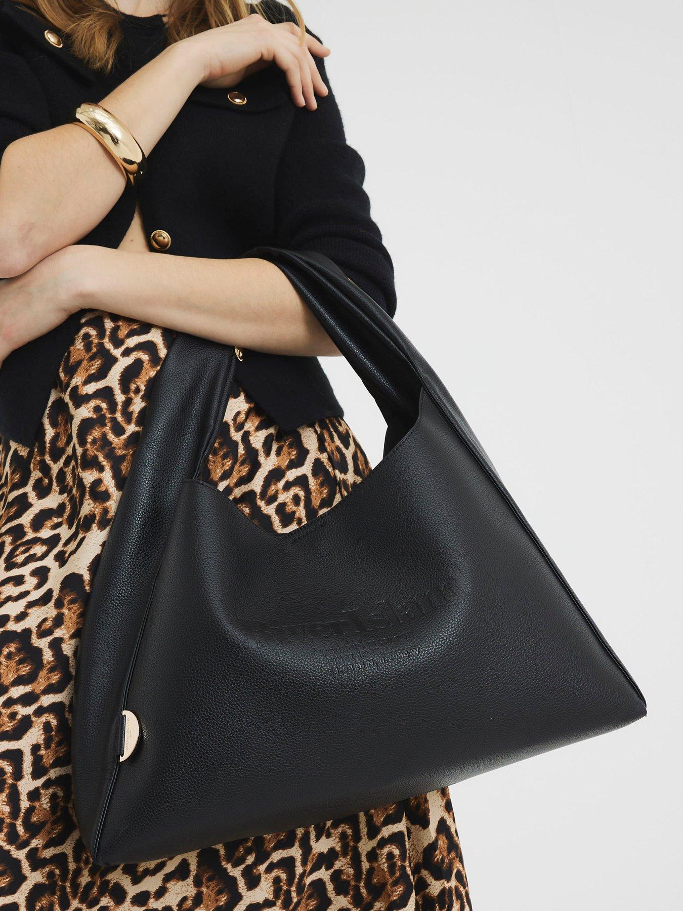  image of river-island-debossed-logo-slouch-black