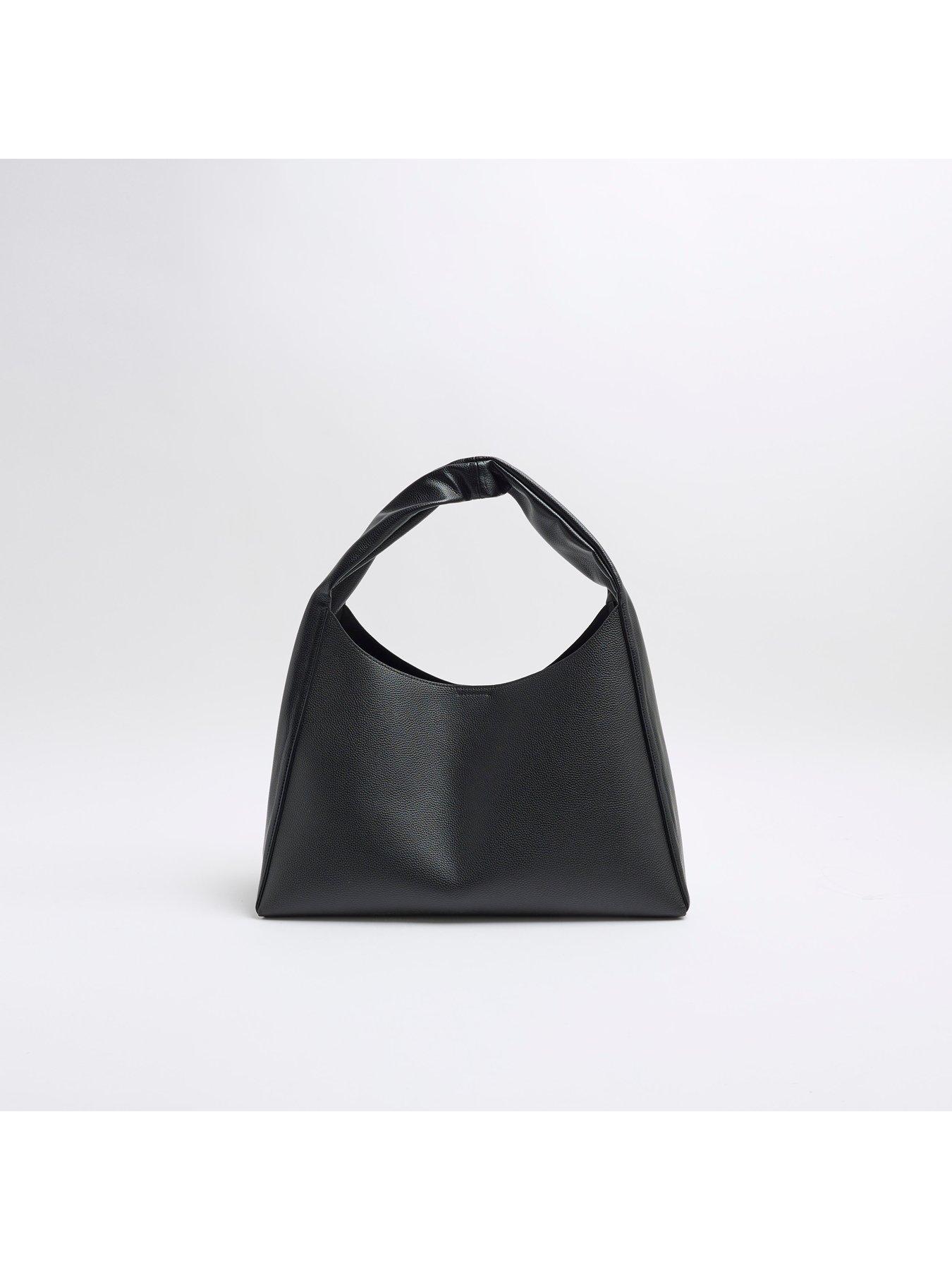  image of river-island-debossed-logo-slouch-black