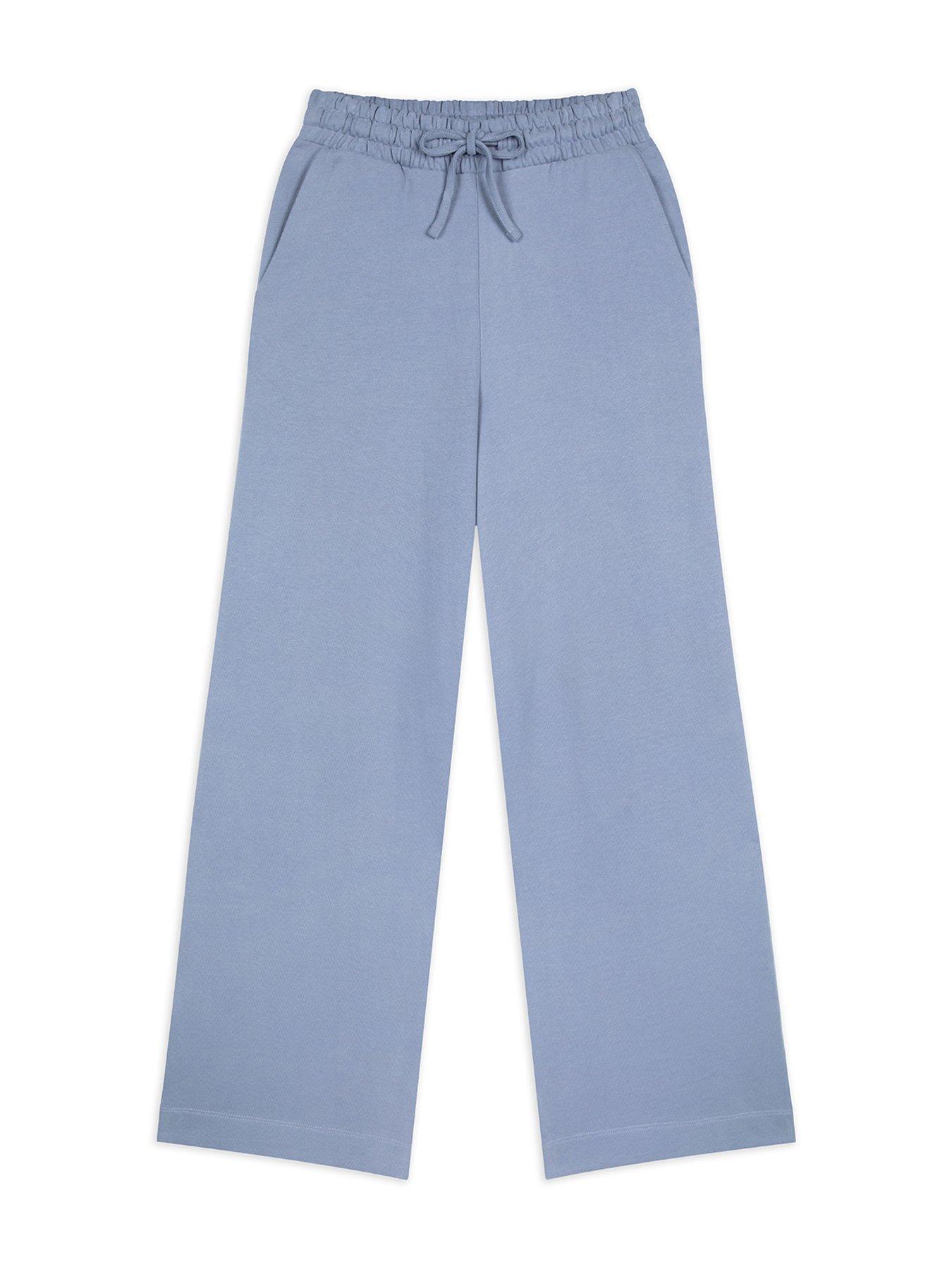  image of chelsea-peers-chelsea-peersnbspcotton-joggers-petrol-blue