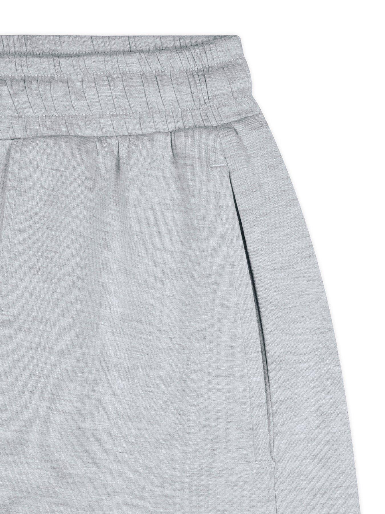 image of chelsea-peers-luxecomfort-scuba-shorts--grey-marl