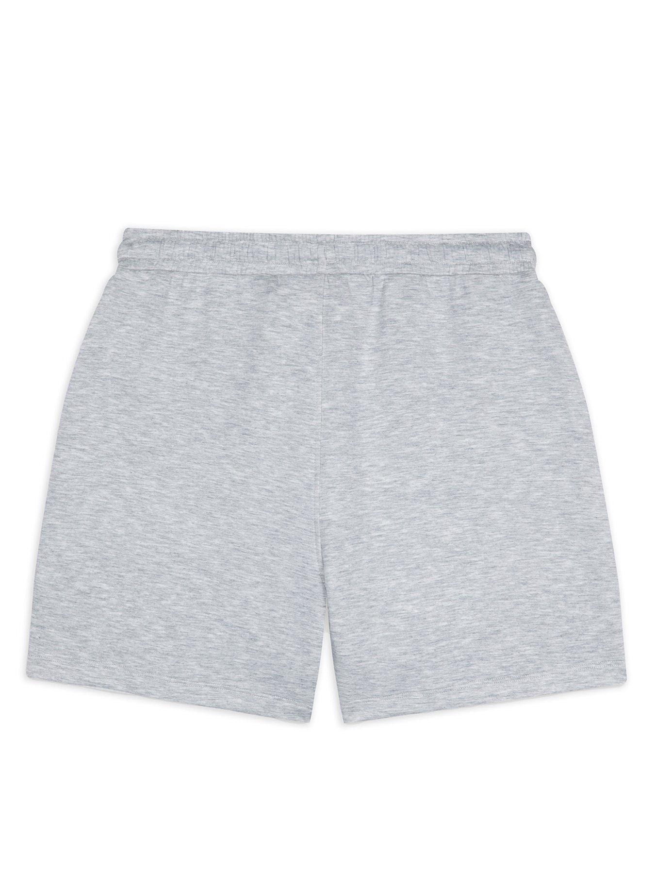  image of chelsea-peers-luxecomfort-scuba-shorts--grey-marl