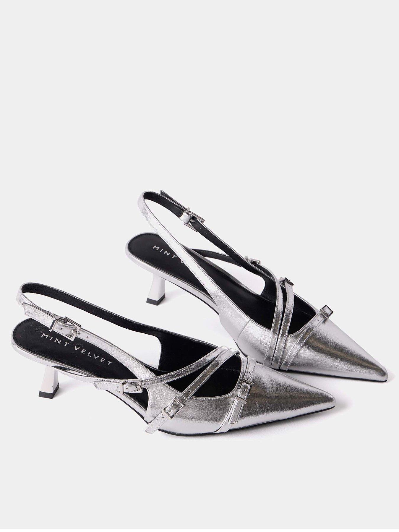  image of mint-velvet-kit-slingback-shoe-silver
