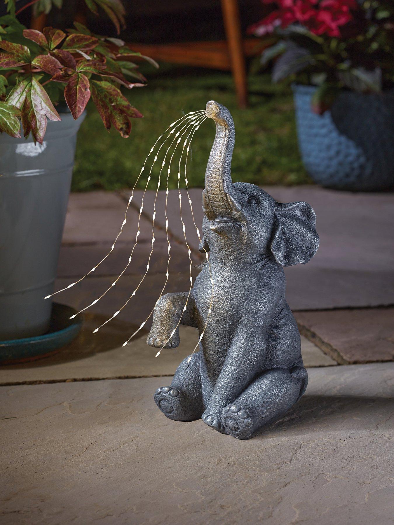 Smart Solar Trailing LED Elephant