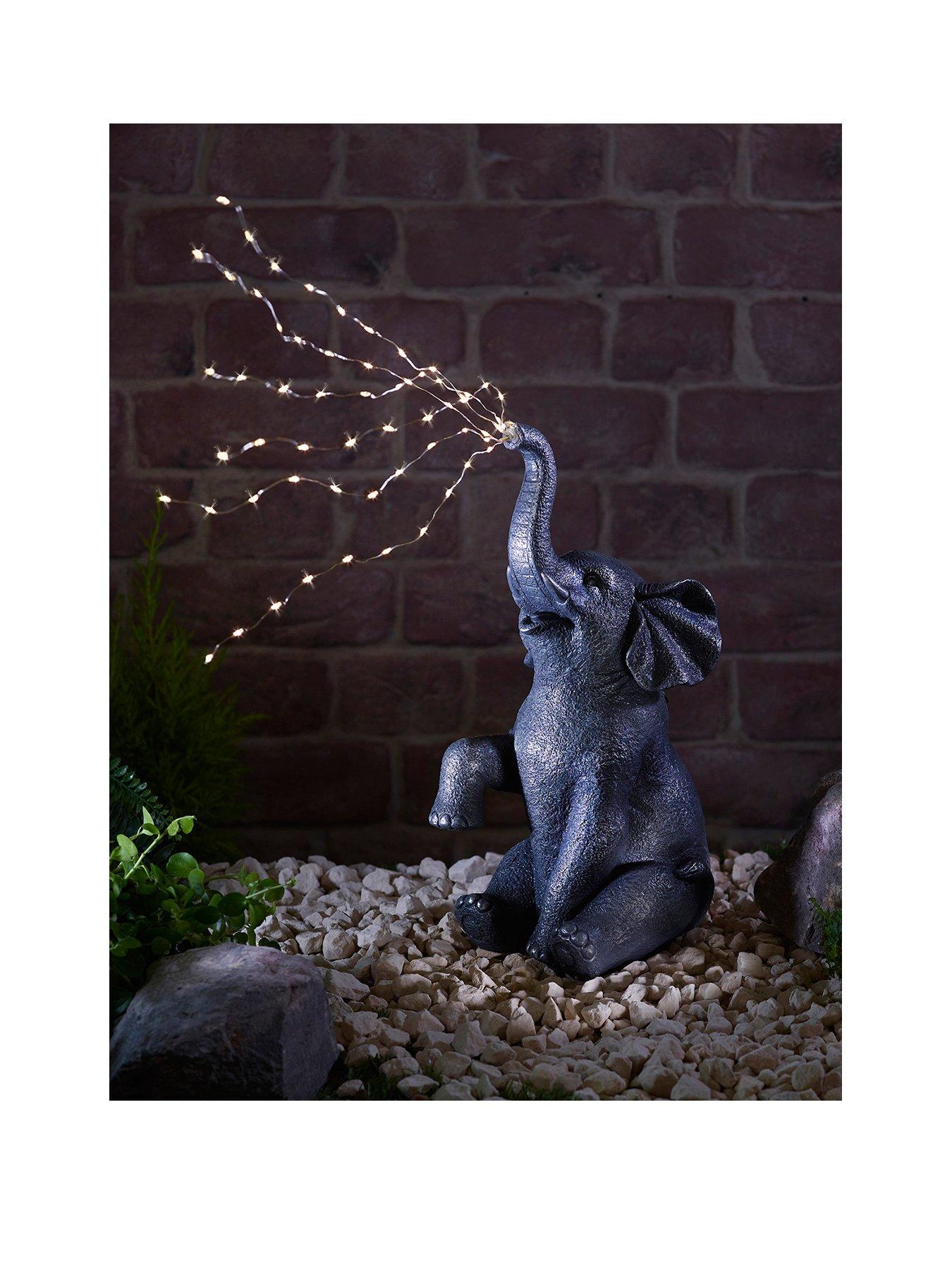 Image 2 of 3 of Smart Solar Trailing LED Elephant