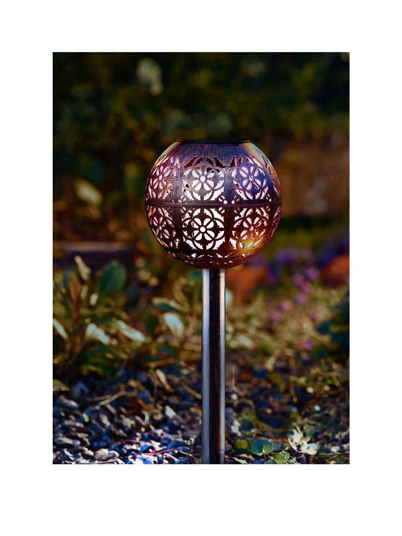  image of smart-solar-damasque-stake-light-3-pack