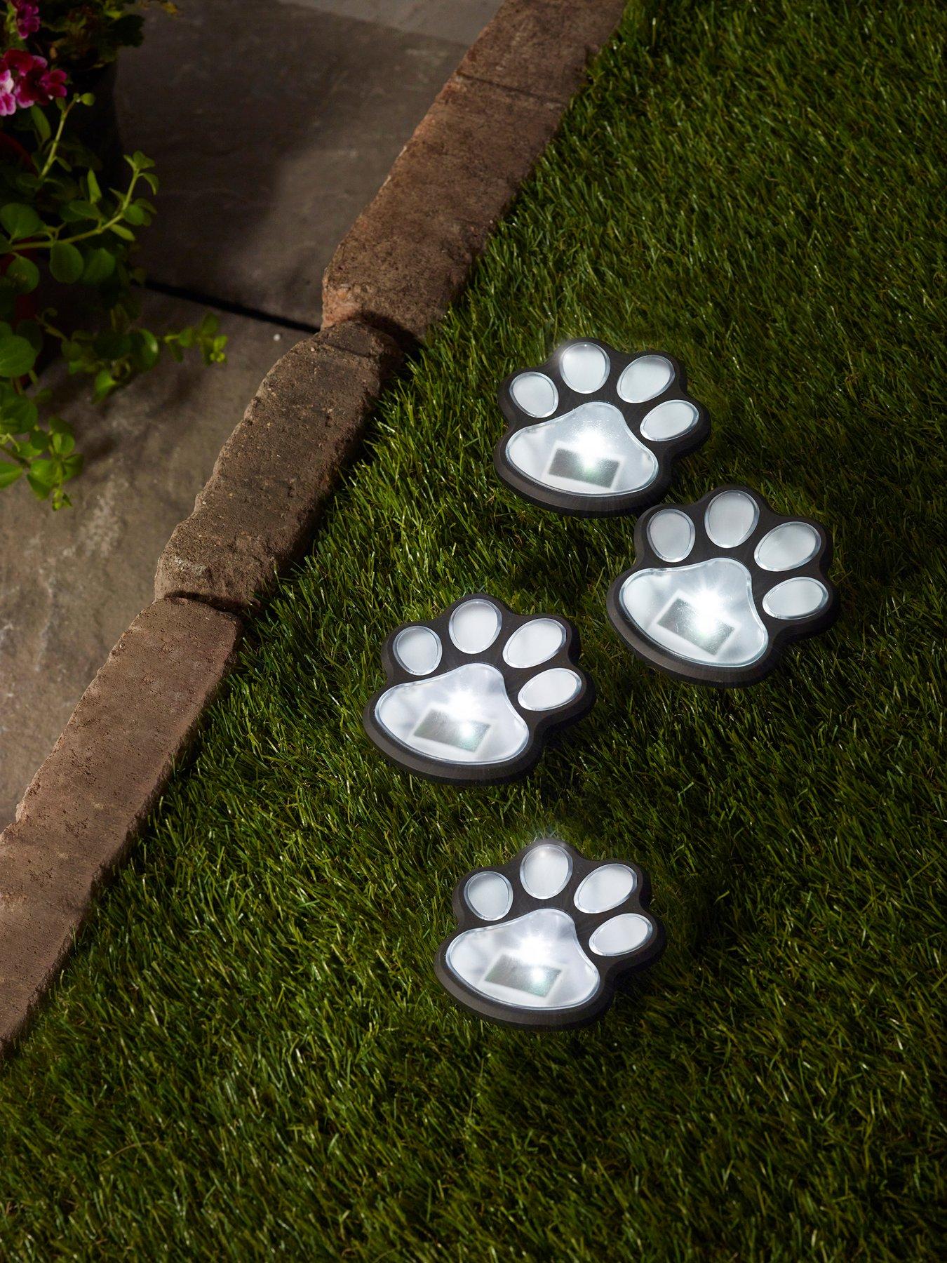 Smart Solar PetPaw Lights - 4 Pack