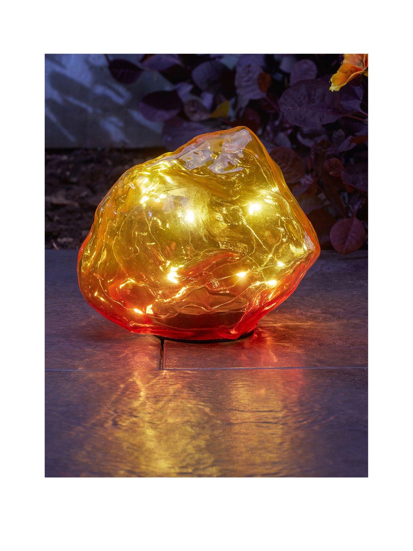  image of smart-solar-solstone-glass-rock-lights