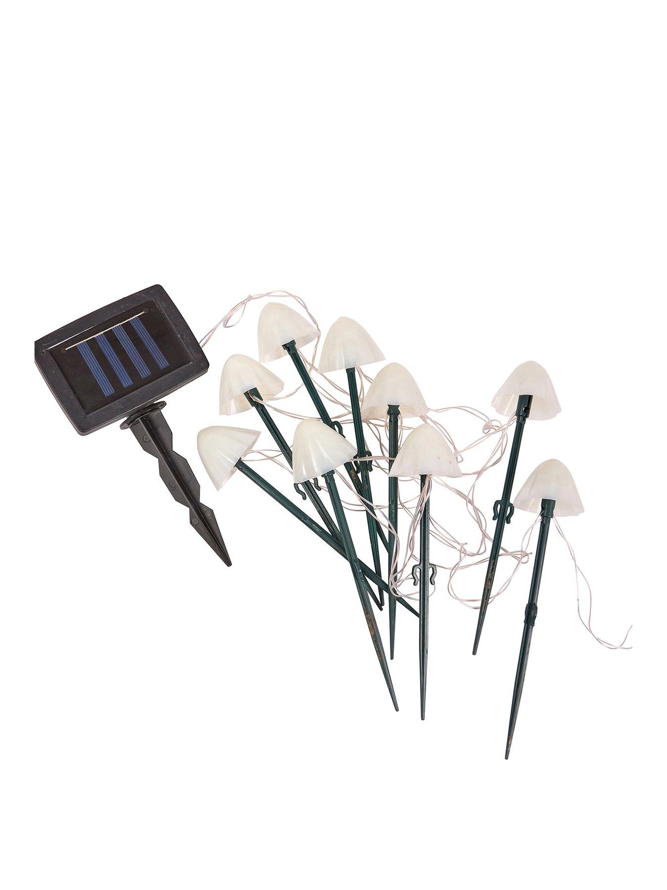 Image 2 of 3 of Smart Solar LumiShrooms 10-piece String Lights