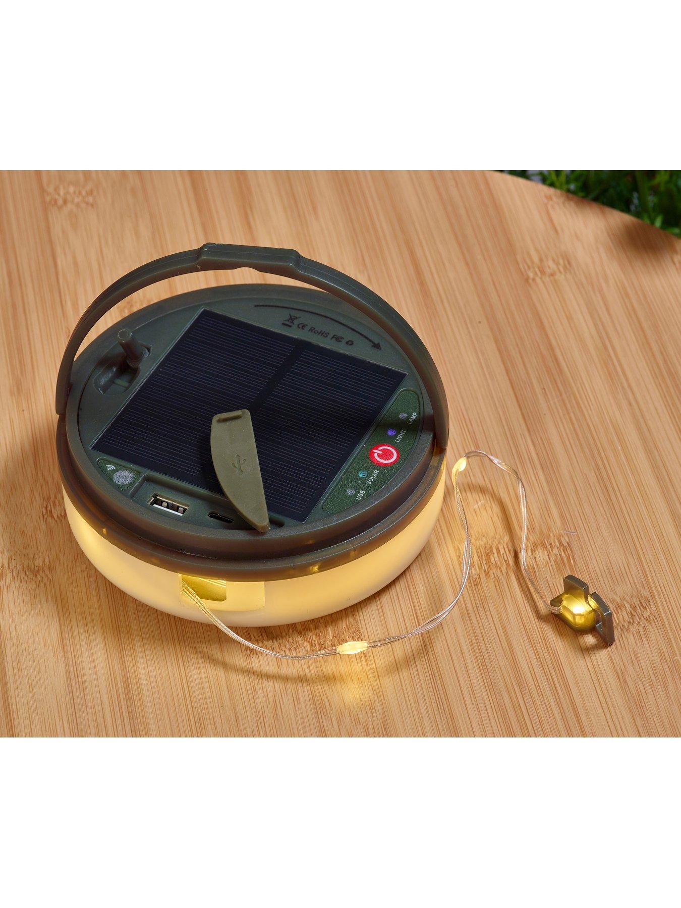 Smart Solar Portable String Lights | Littlewoods
