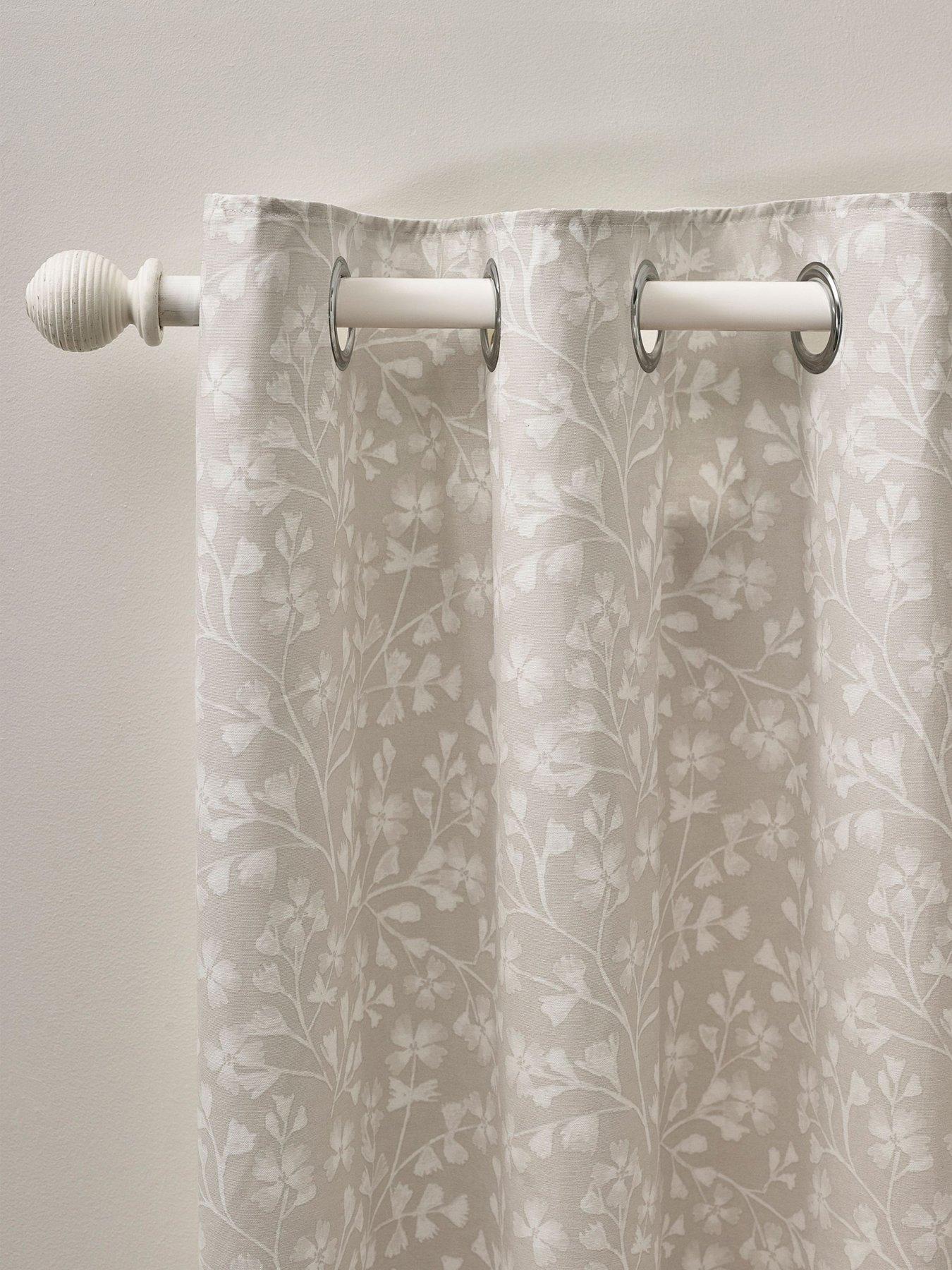 undefined Brooke Floral Eyelet Curtains