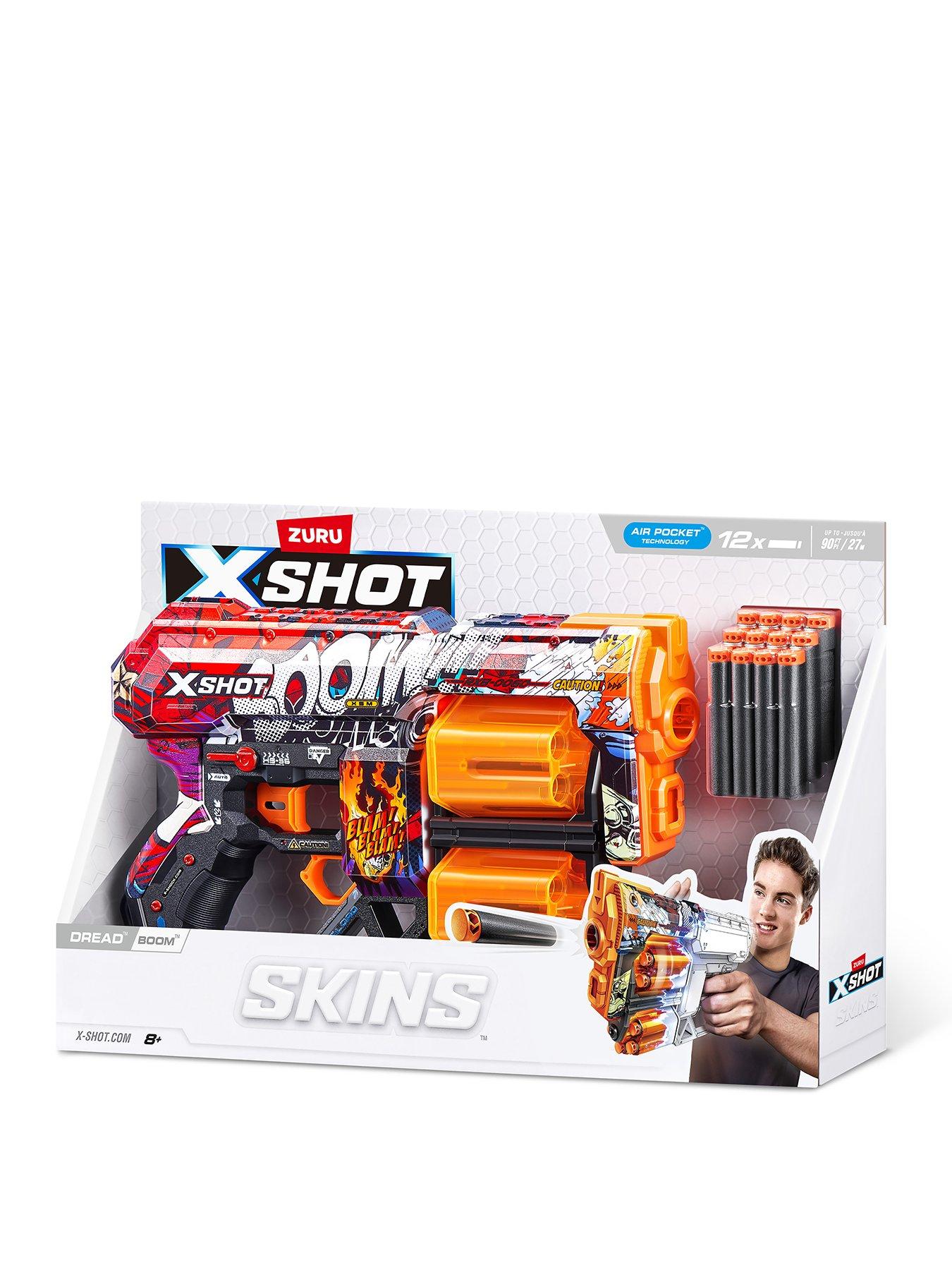 Image 1 of 8 of Zuru X-Shot Skins Dread Malice Blaster with 12 Darts