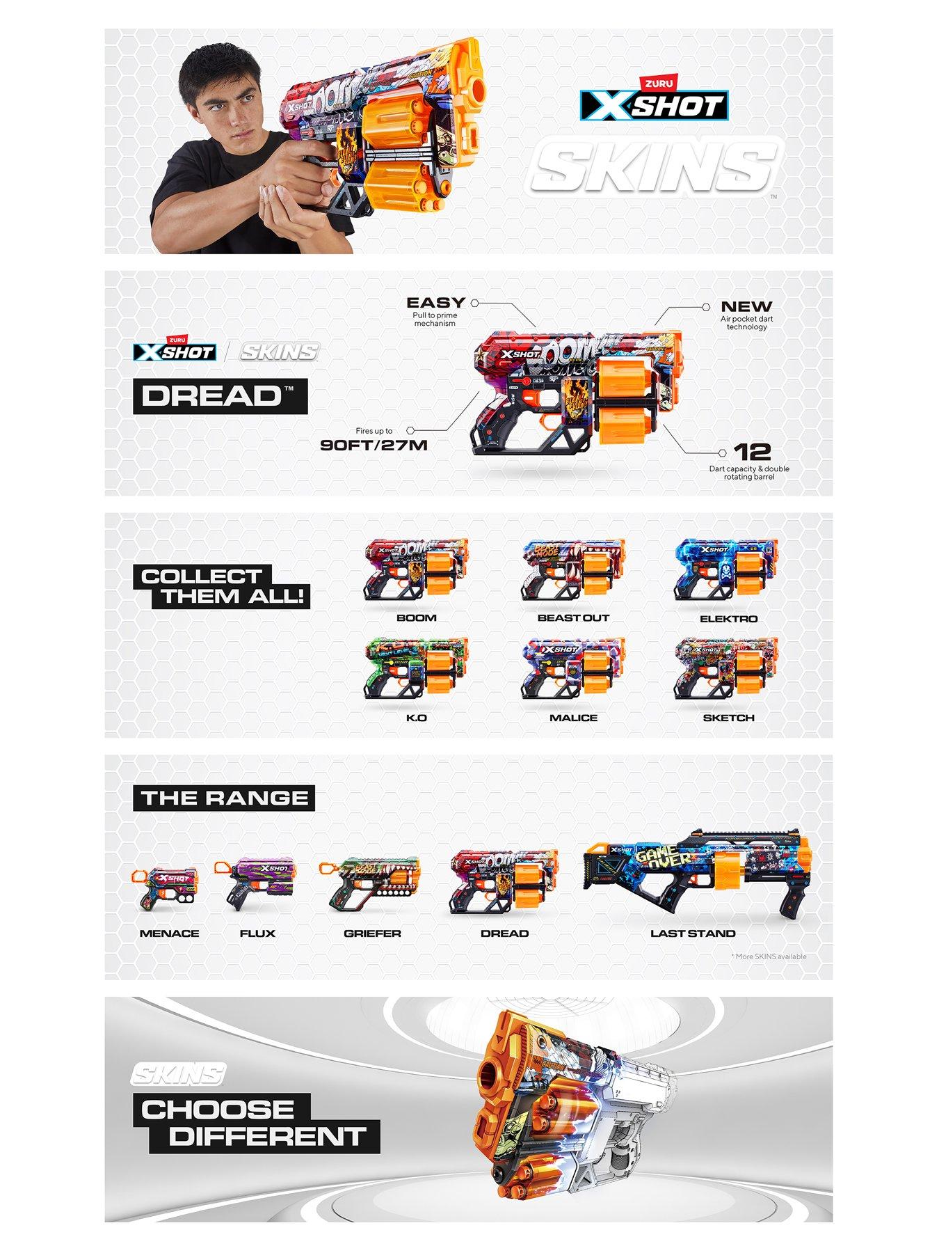 Image 6 of 8 of Zuru X-Shot Skins Dread Malice Blaster with 12 Darts