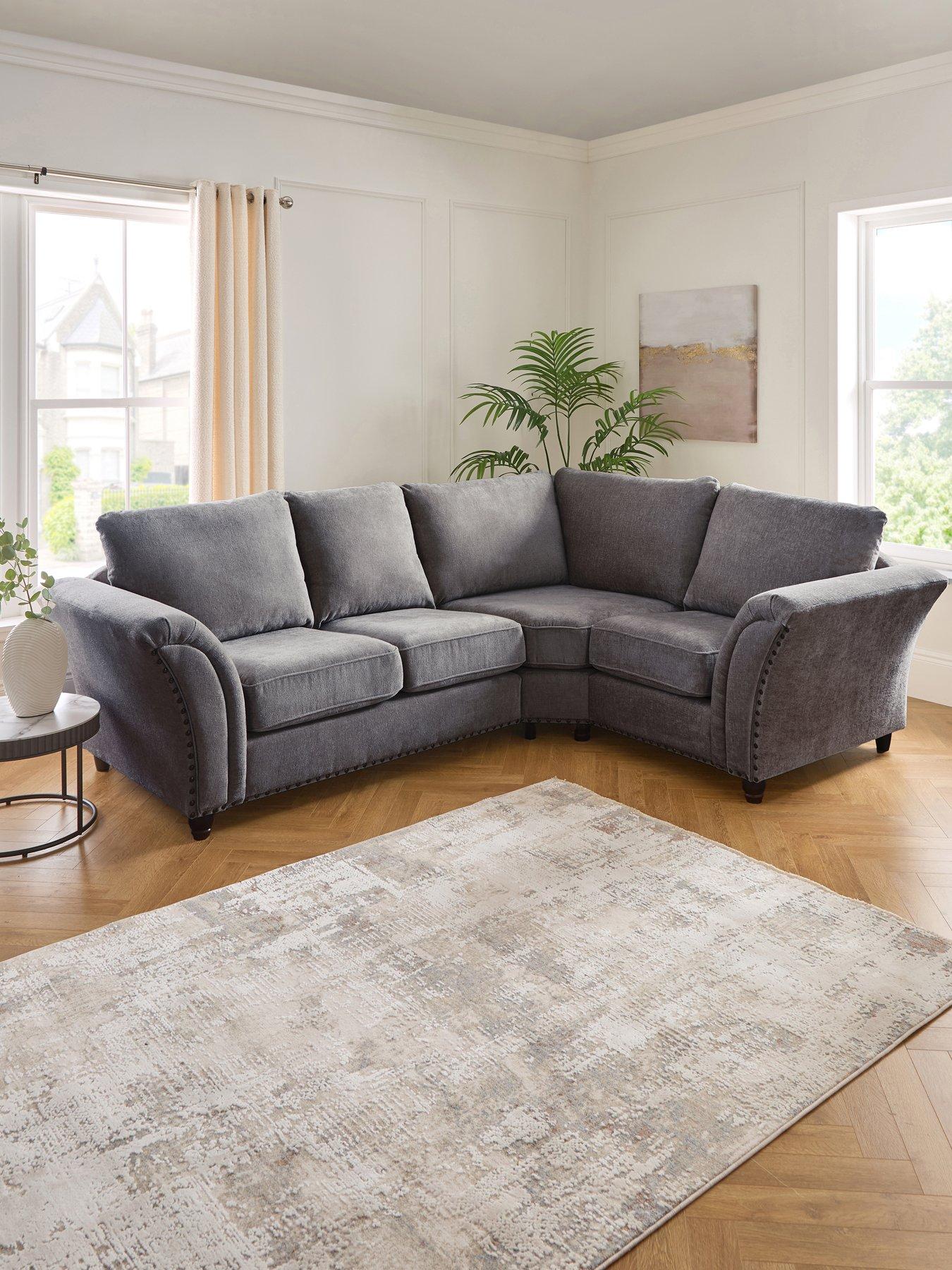 The Very Collection New Ariel Right Hand Fabric Corner Sofa - FSC Certified