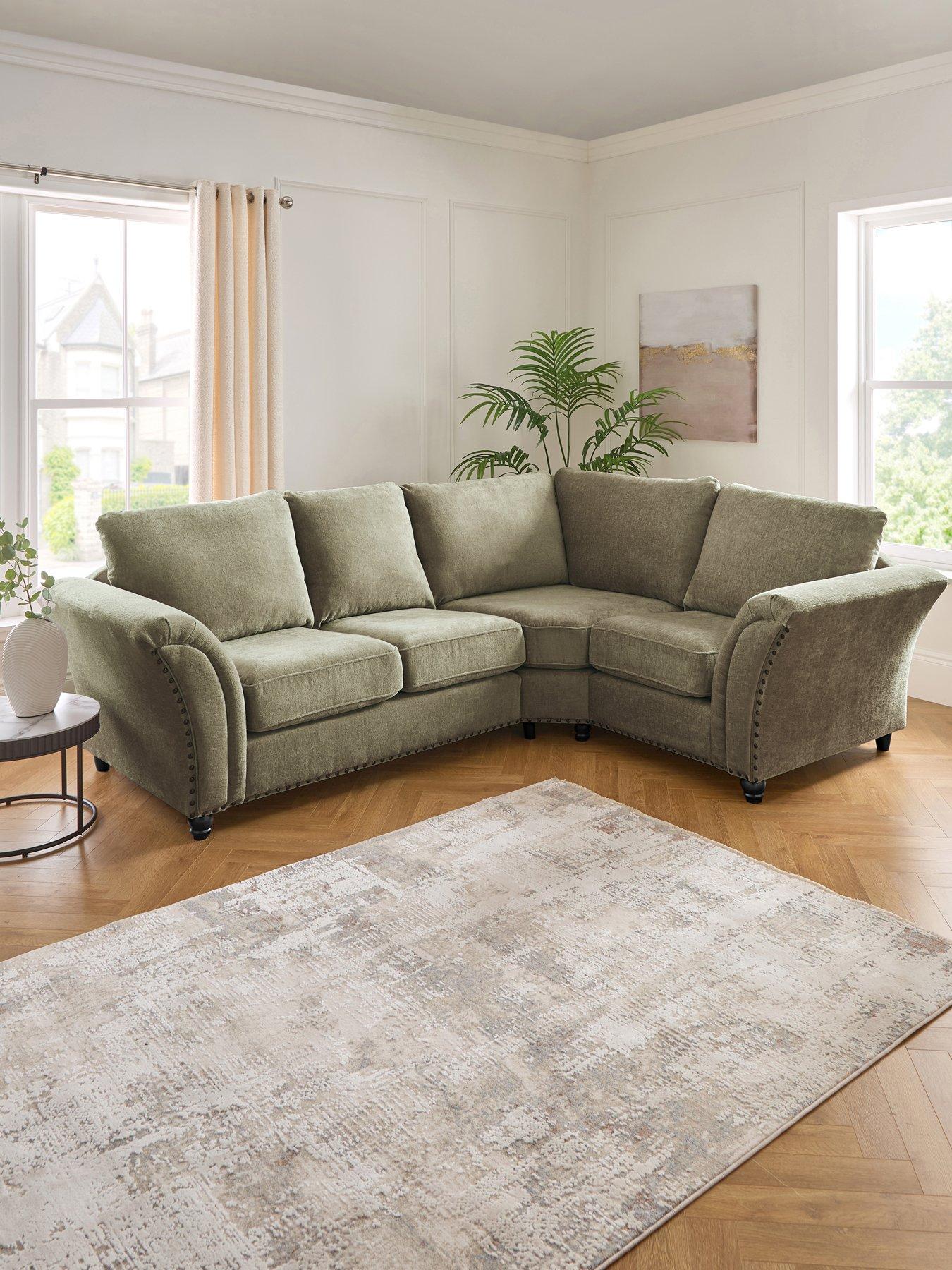 The Very Collection New Ariel Right Hand Fabric Corner Sofa - FSC Certified