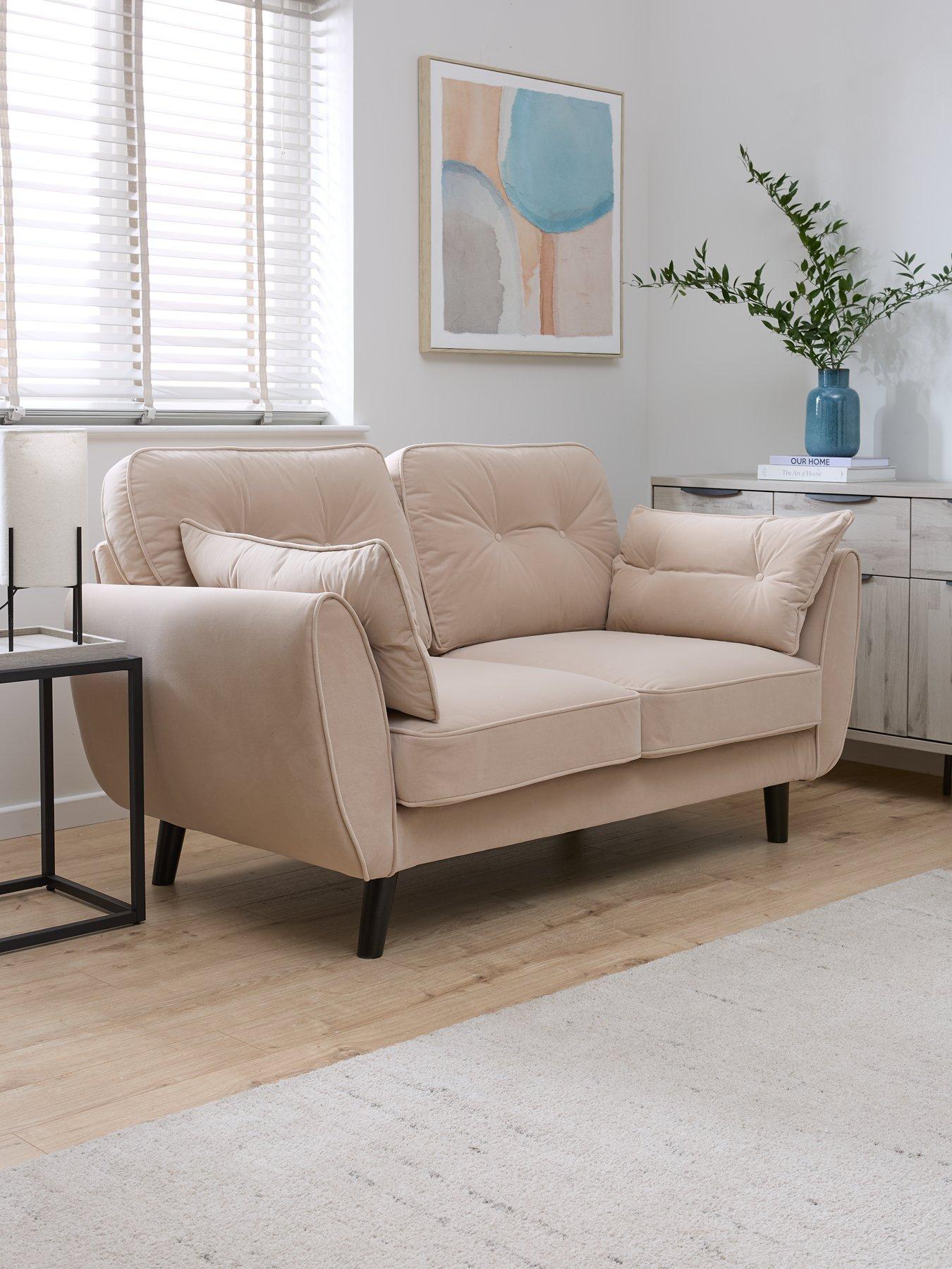 Image 1 of 7 of The Very Collection New Paulo Fabric 2 Seater Sofa&nbsp;- FSC&reg; Certified