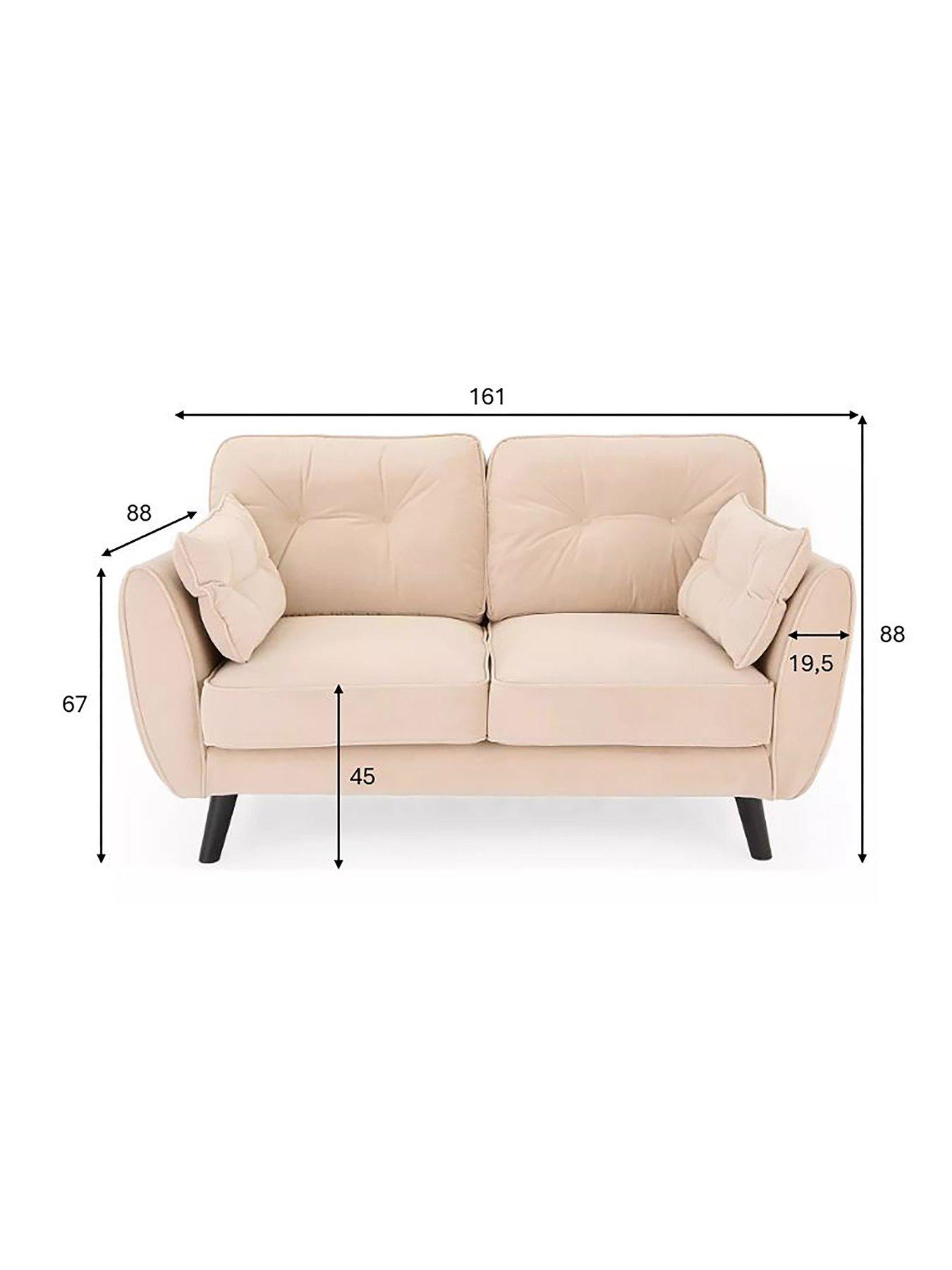 Image 7 of 7 of The Very Collection New Paulo Fabric 2 Seater Sofa&nbsp;- FSC&reg; Certified