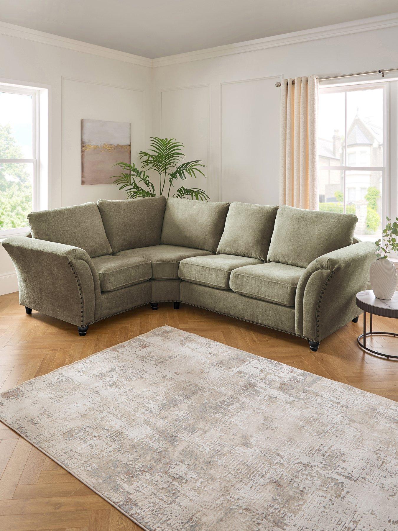 The Very Collection New Ariel Left Hand Fabric Corner Sofa - FSC® Certified