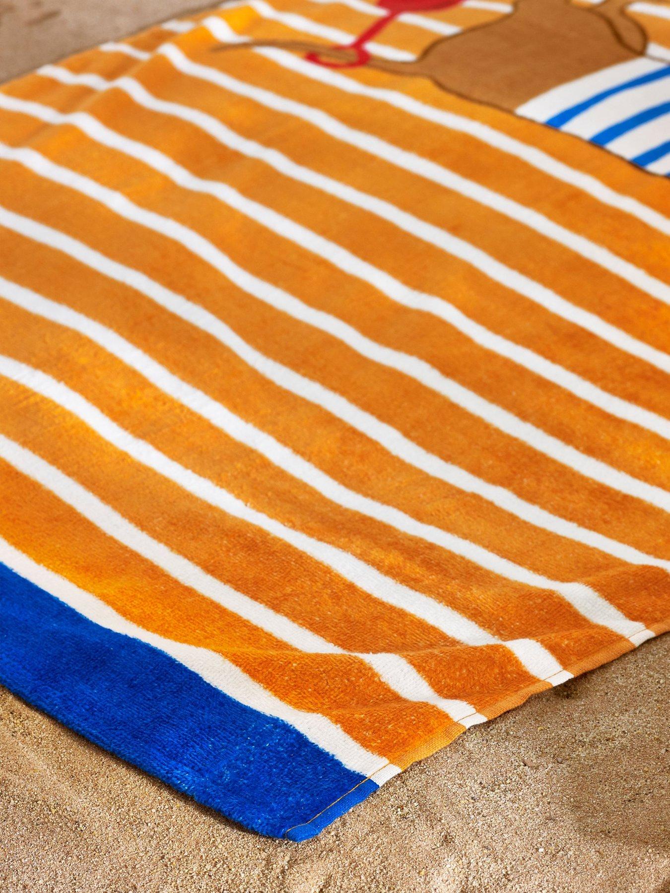 image of catherine-lansfield-hot-dog-100-cotton-beach-towel