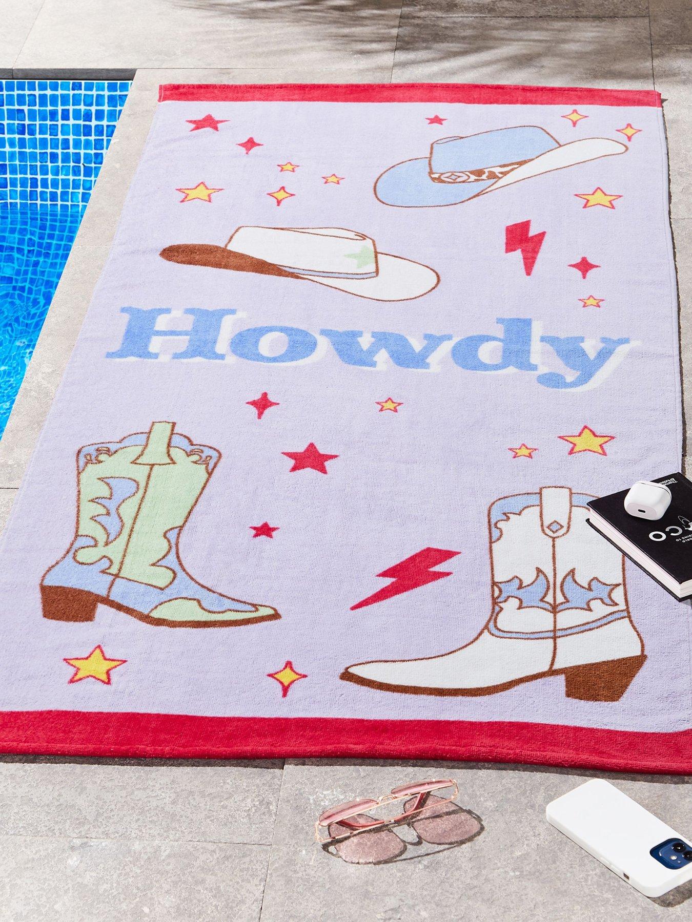 sassy-b-howdy-cowgirl-100-cotton-beach-towel
