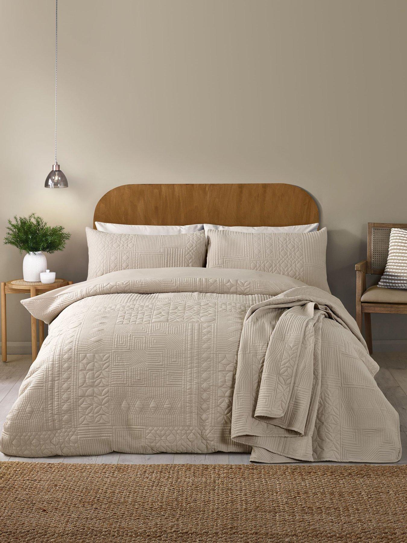 undefined Folkstone Geo Duvet Cover Set- Natural