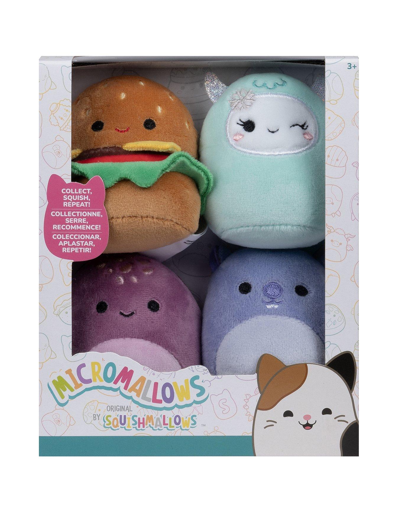 Image 1 of 7 of Micromallows 4 Pack Plush 2.5-Inch Micromallows (Carl, Javari, Tudor, Yollie)