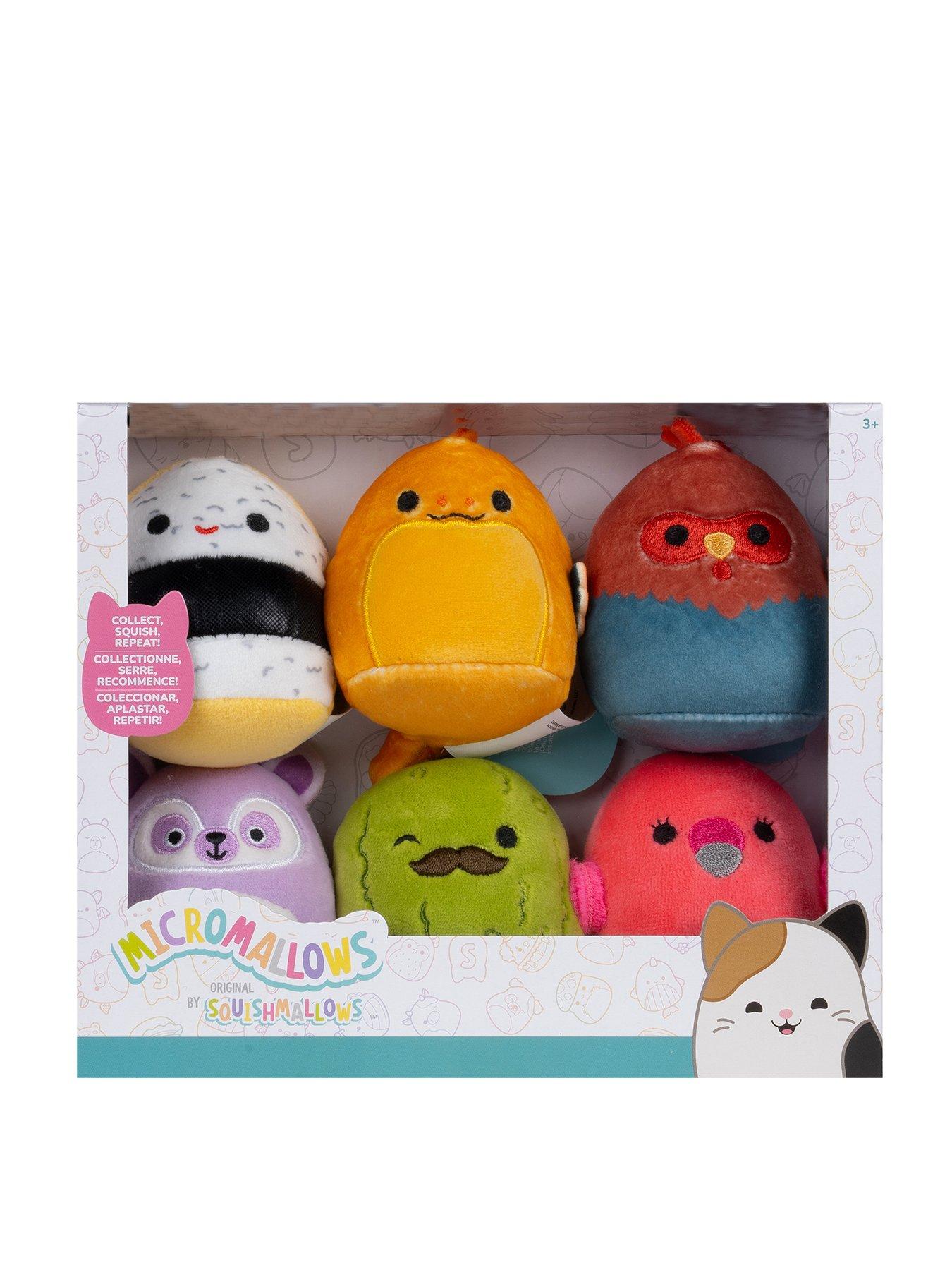 Micromallows Pack Plush Charles, Onel, Mo, Cookie