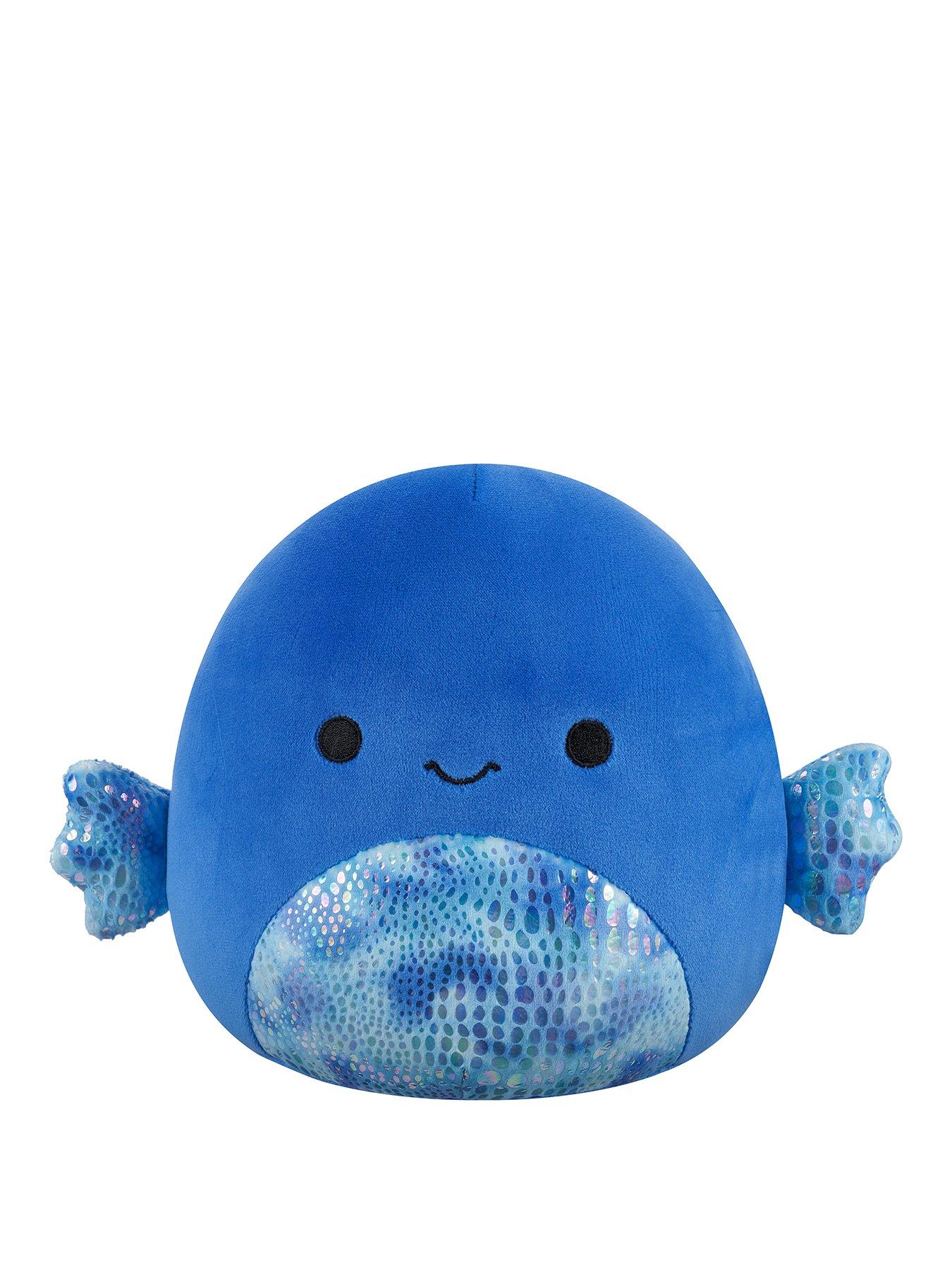 undefined Original Squishmallows 7.5-Inch Kobester the Blue Betta Fish