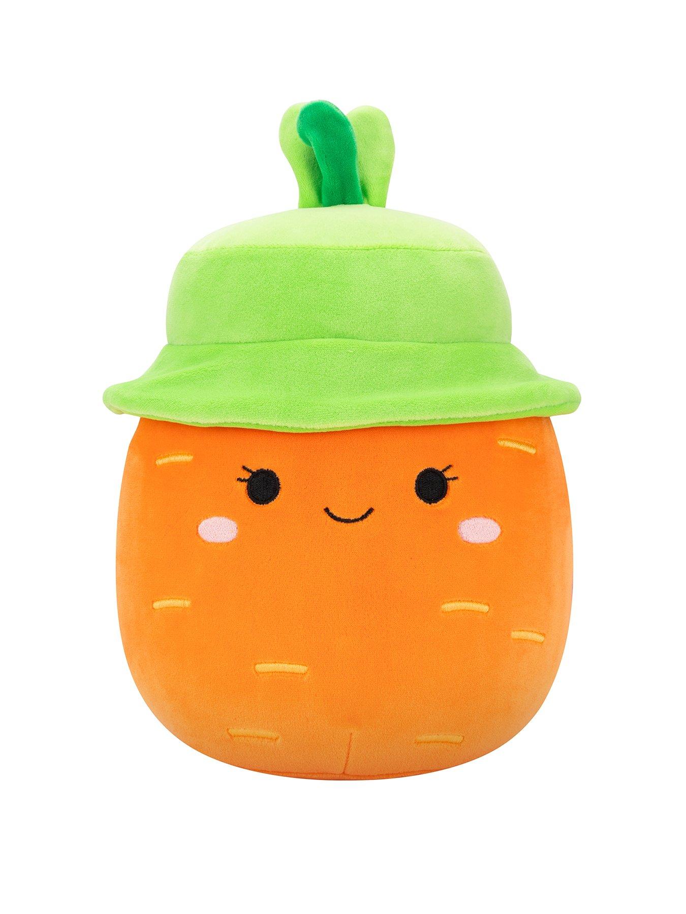 Image 1 of 8 of Squishmallows 7.5-Inch Caroleena the Orange Carrot Plush