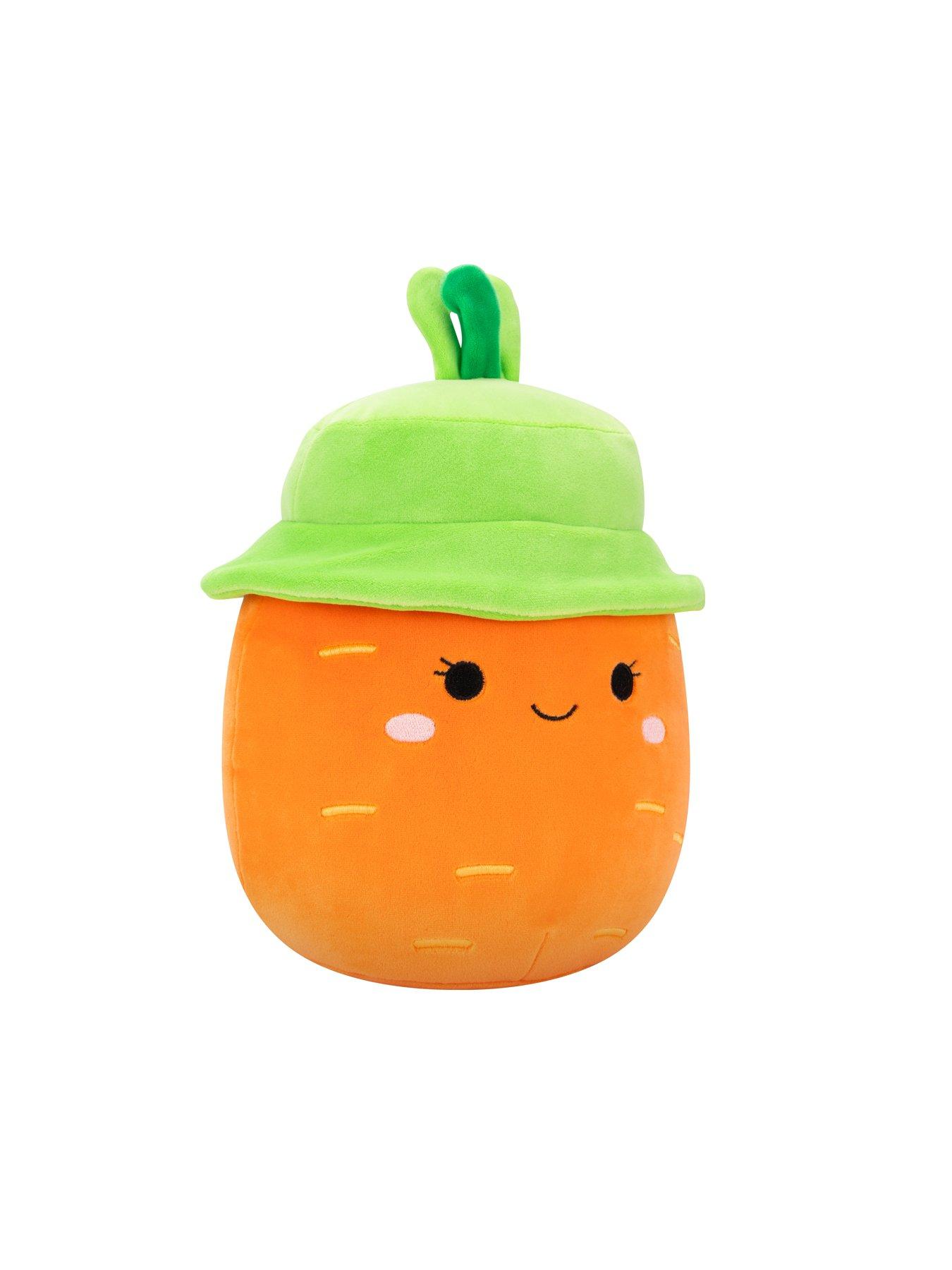 Image 2 of 8 of Squishmallows 7.5-Inch Caroleena the Orange Carrot Plush