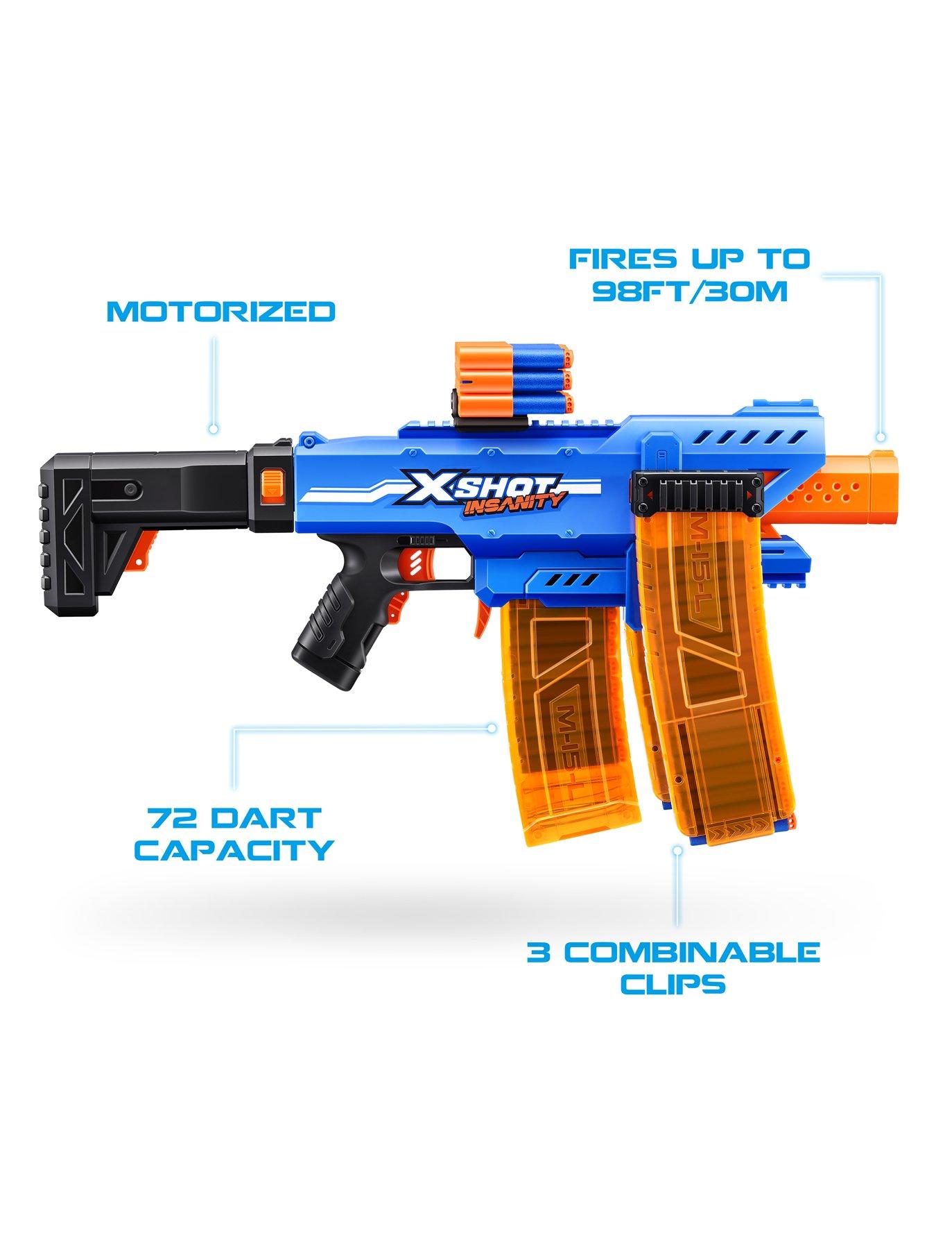 Image 4 of 6 of Zuru X-Shot Insanity Motorised Clip Blaster