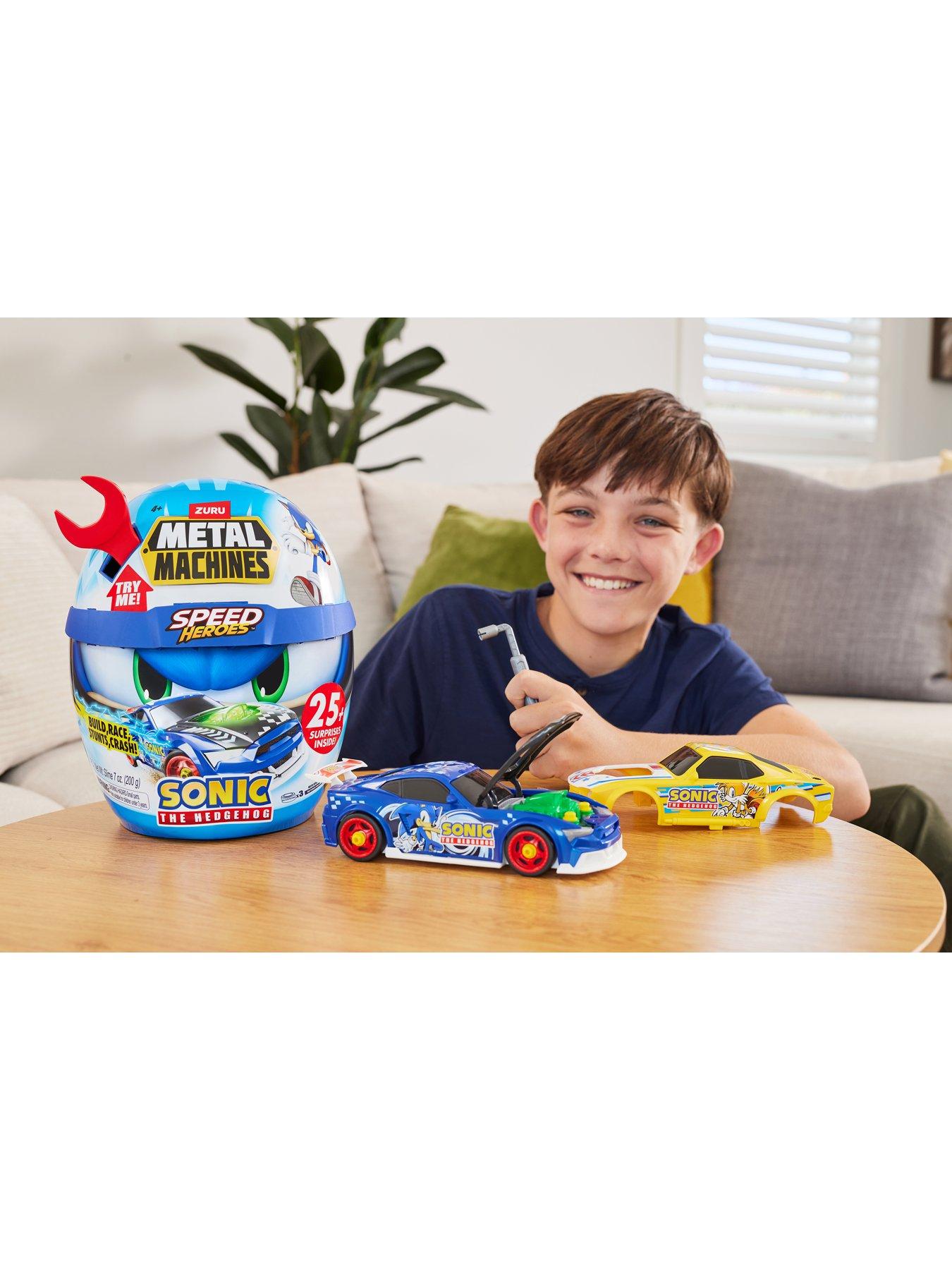 Image 5 of 6 of Zuru Metal Machines Speed Heroes Sonic the Hedgehog Playset -&nbsp;Surprises Inside