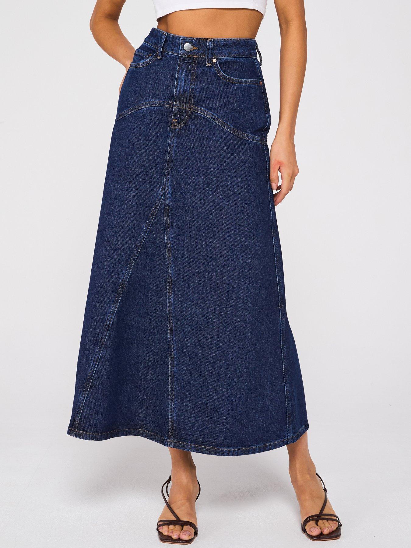 v-by-very-western-midaxi-denim-skirt-dark-wash