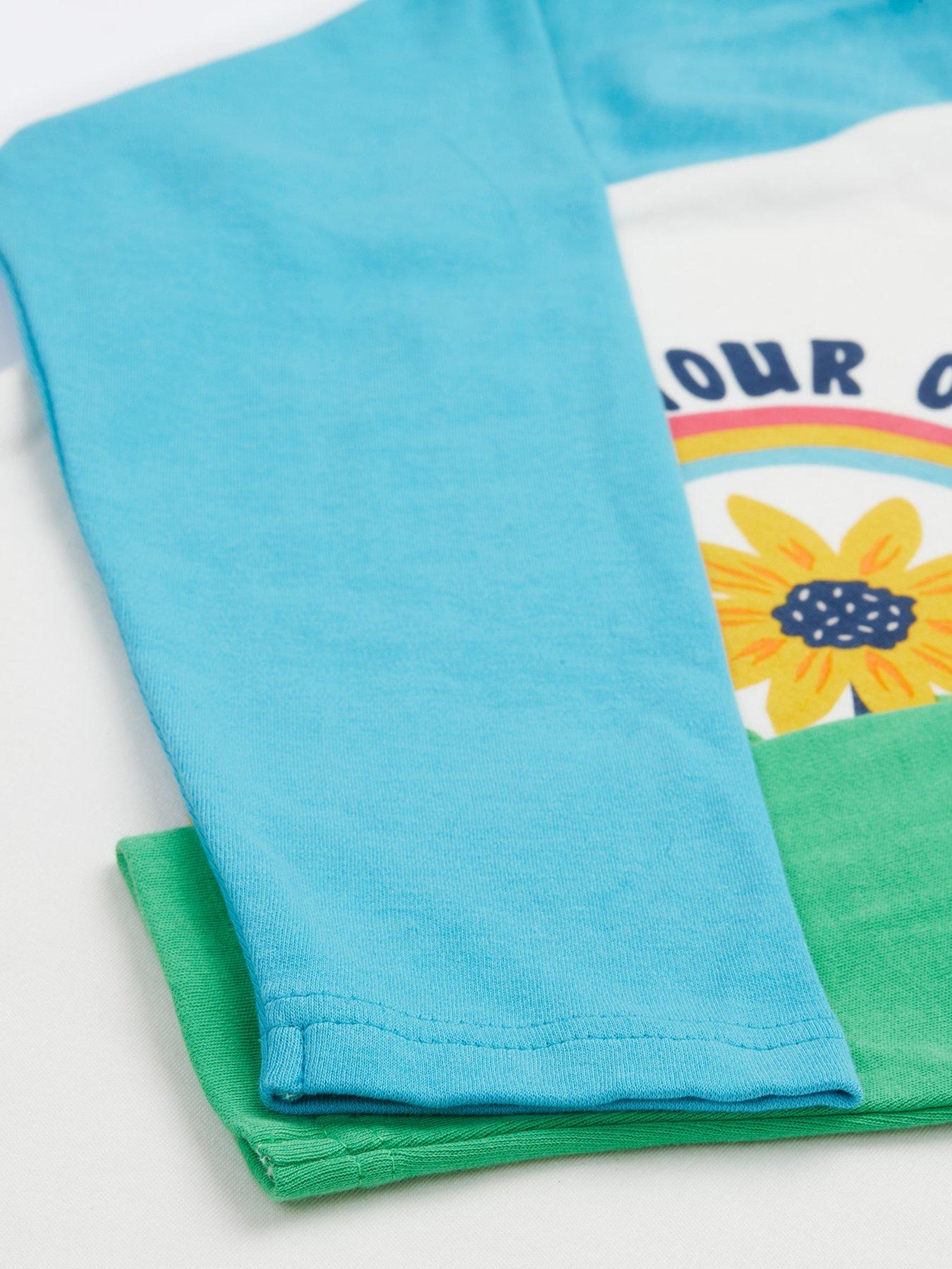  image of frugi-girls-tamar-raglan-top-white