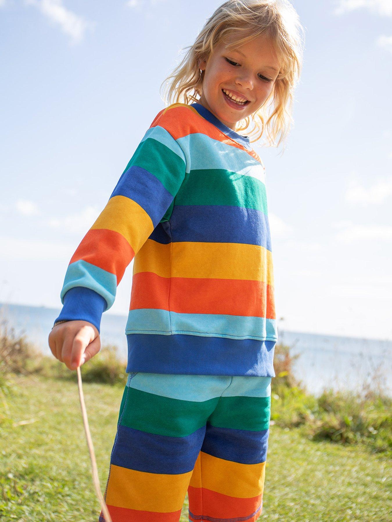 stillFront image of frugi-boys-samson-printed-shorts-multi