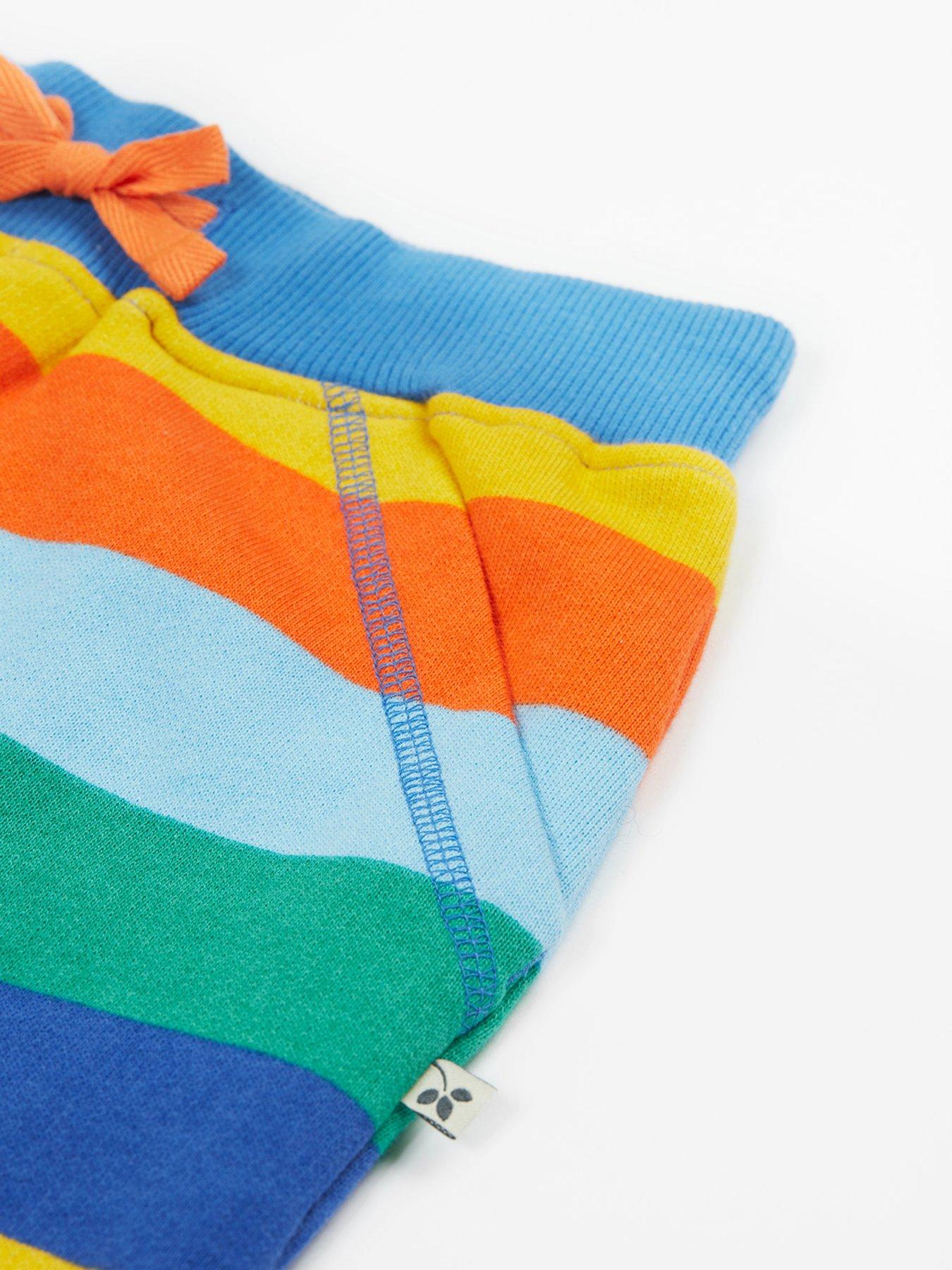  image of frugi-boys-samson-printed-shorts-multi