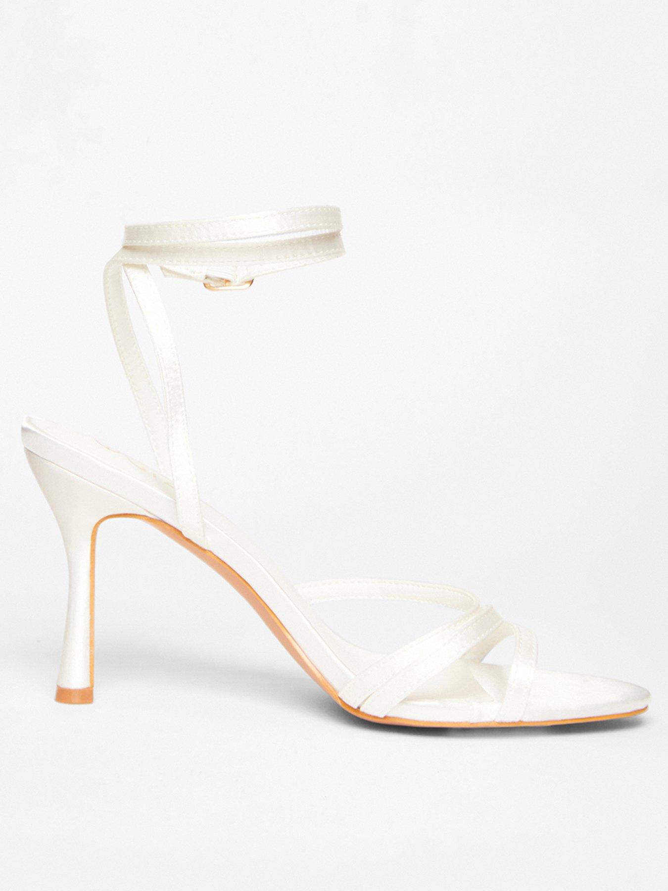 undefined Bridal Strappy Heels