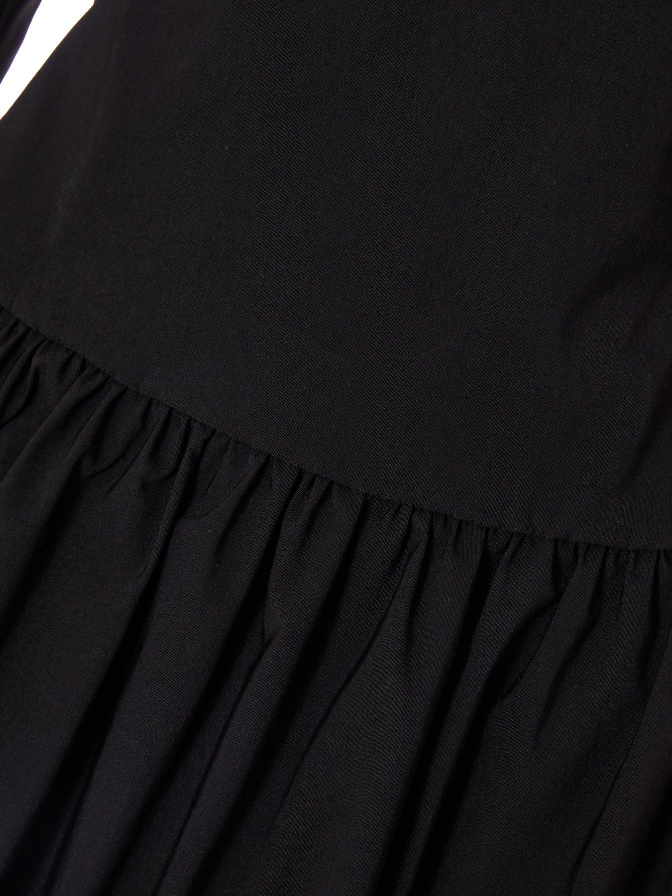  image of quiz-black-bardot-skater-dress